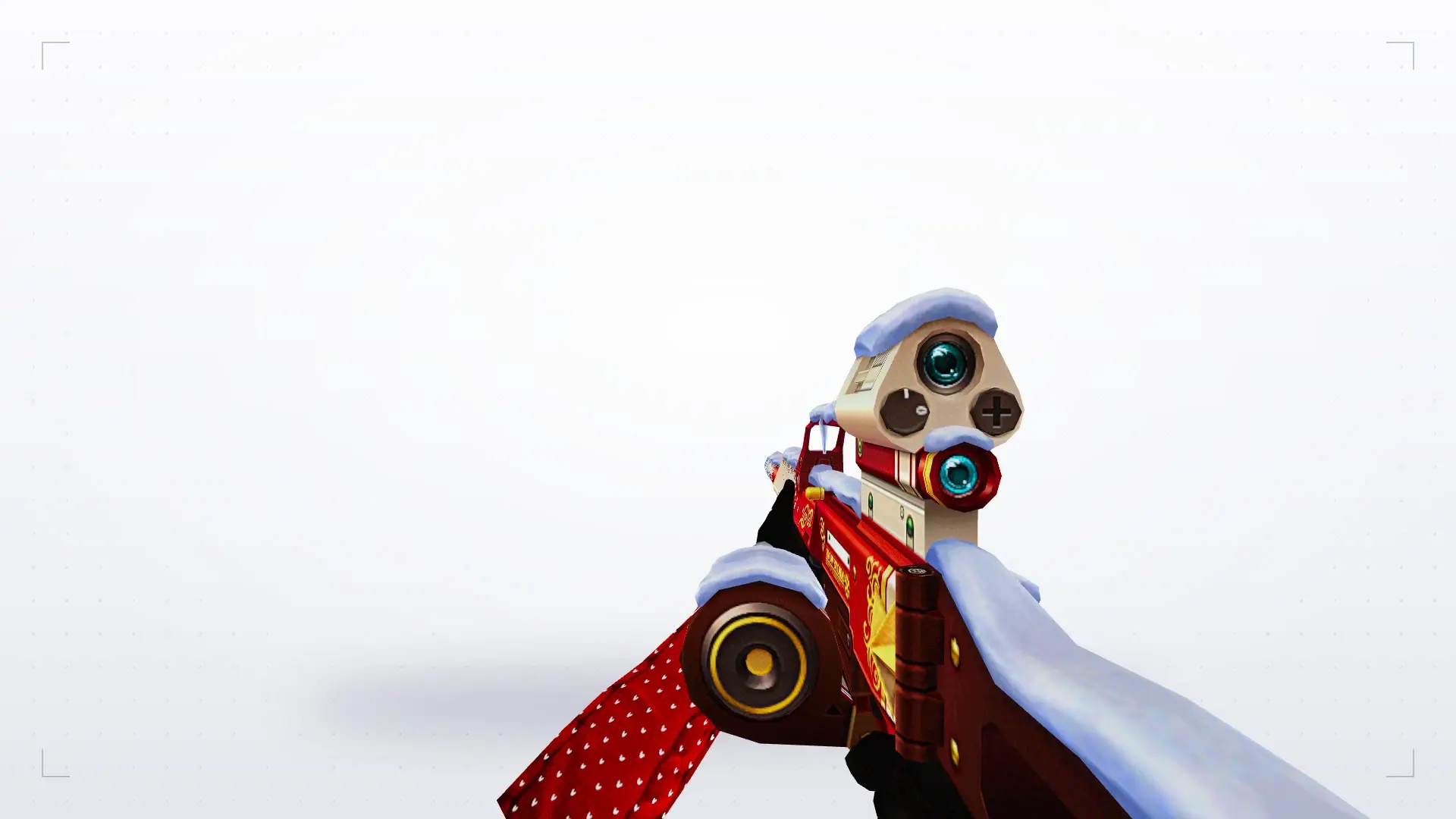 Christmas Machine Gun — first person