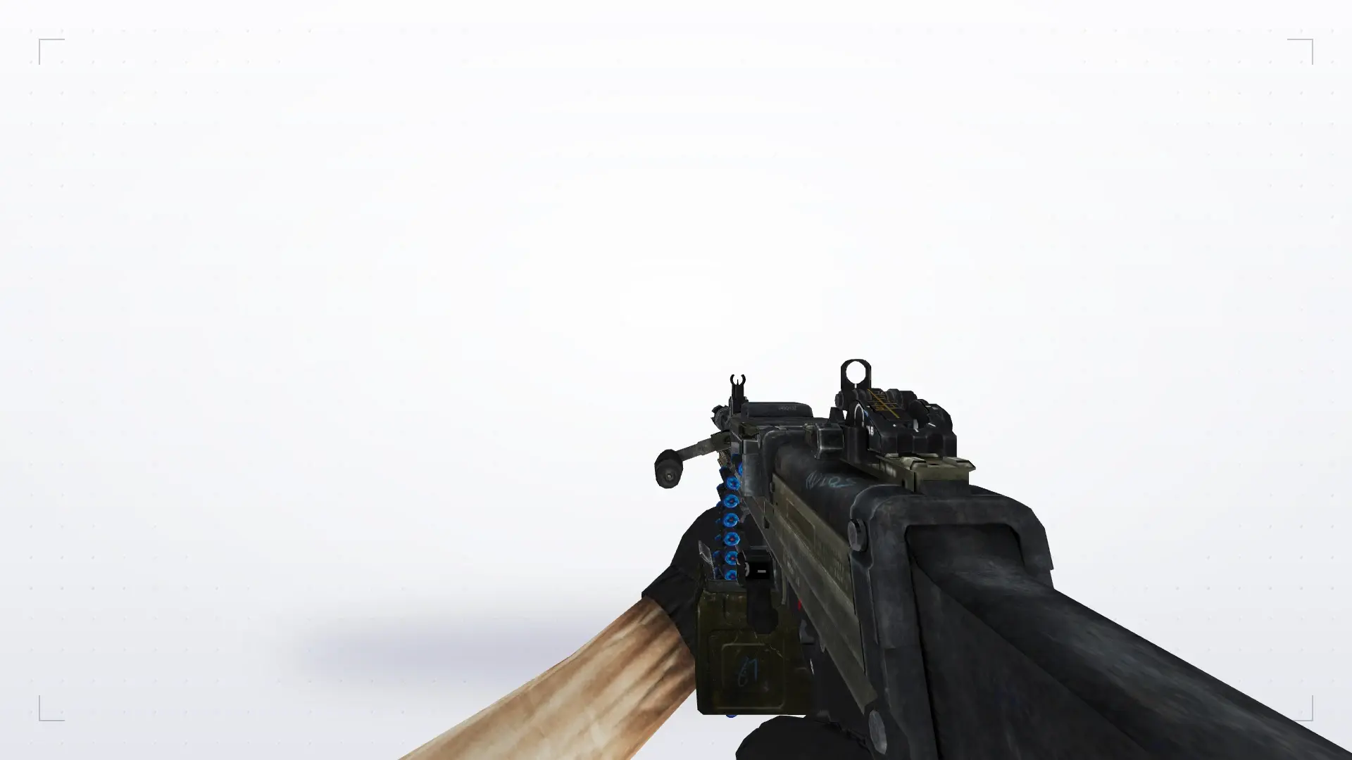 LSAT Machine Gun — first person