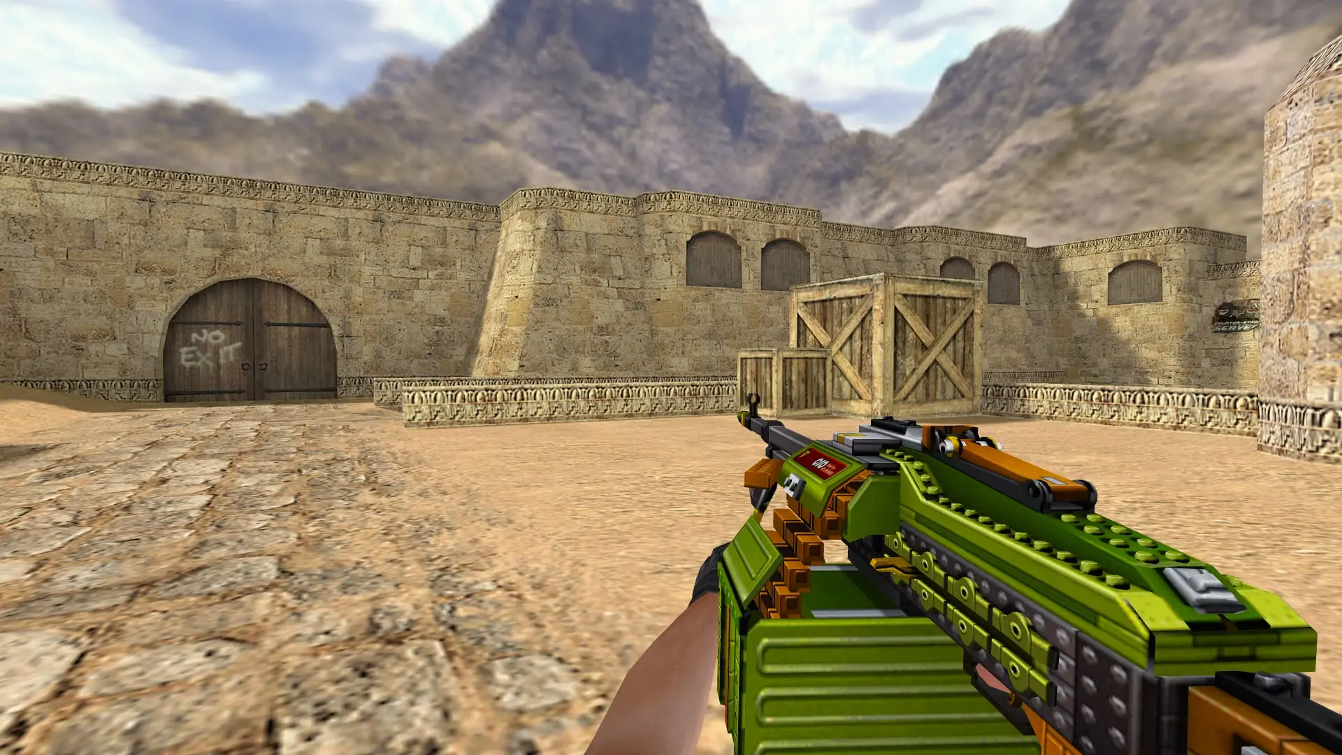 M249 Lego — de_dust2 (first person)