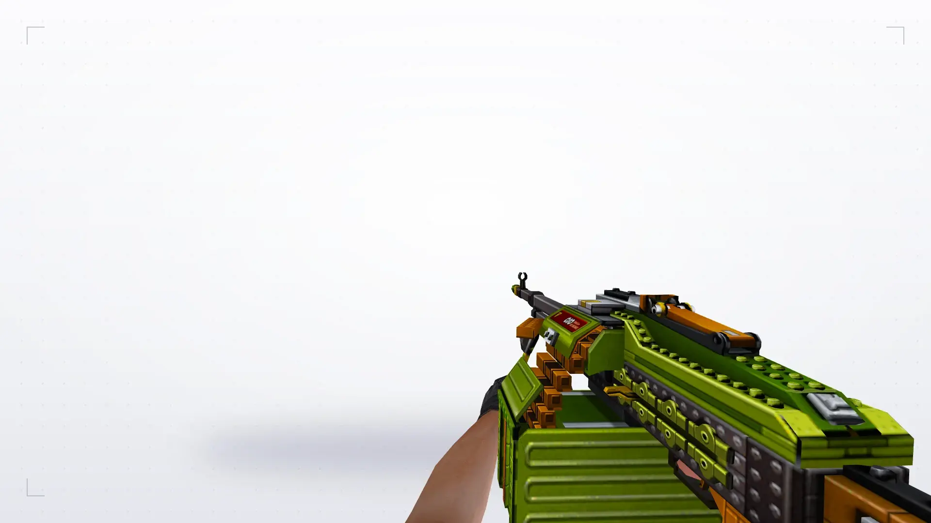 M249 Lego — first person