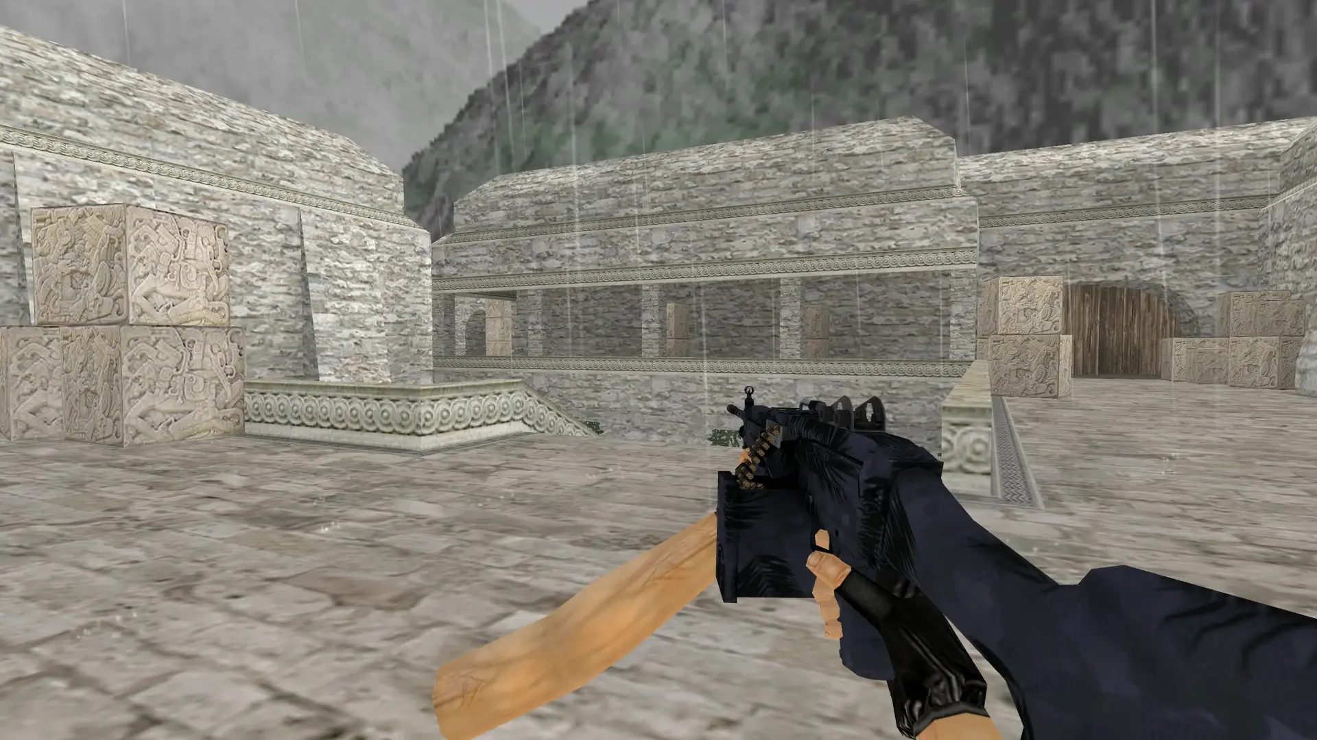 M249 | Midnight Palm — de_aztec (first person)