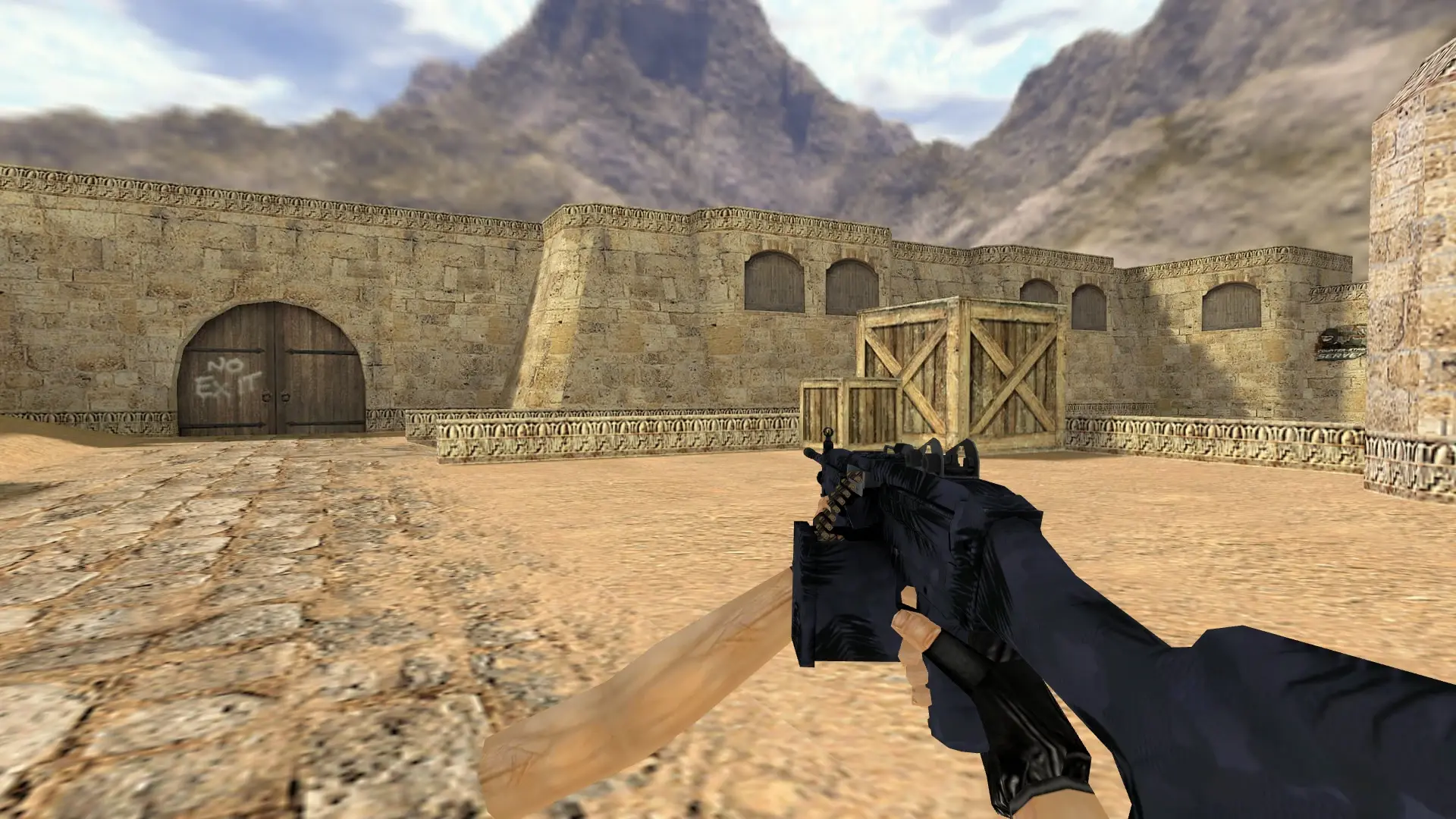 M249 | Midnight Palm — de_dust2 (first person)