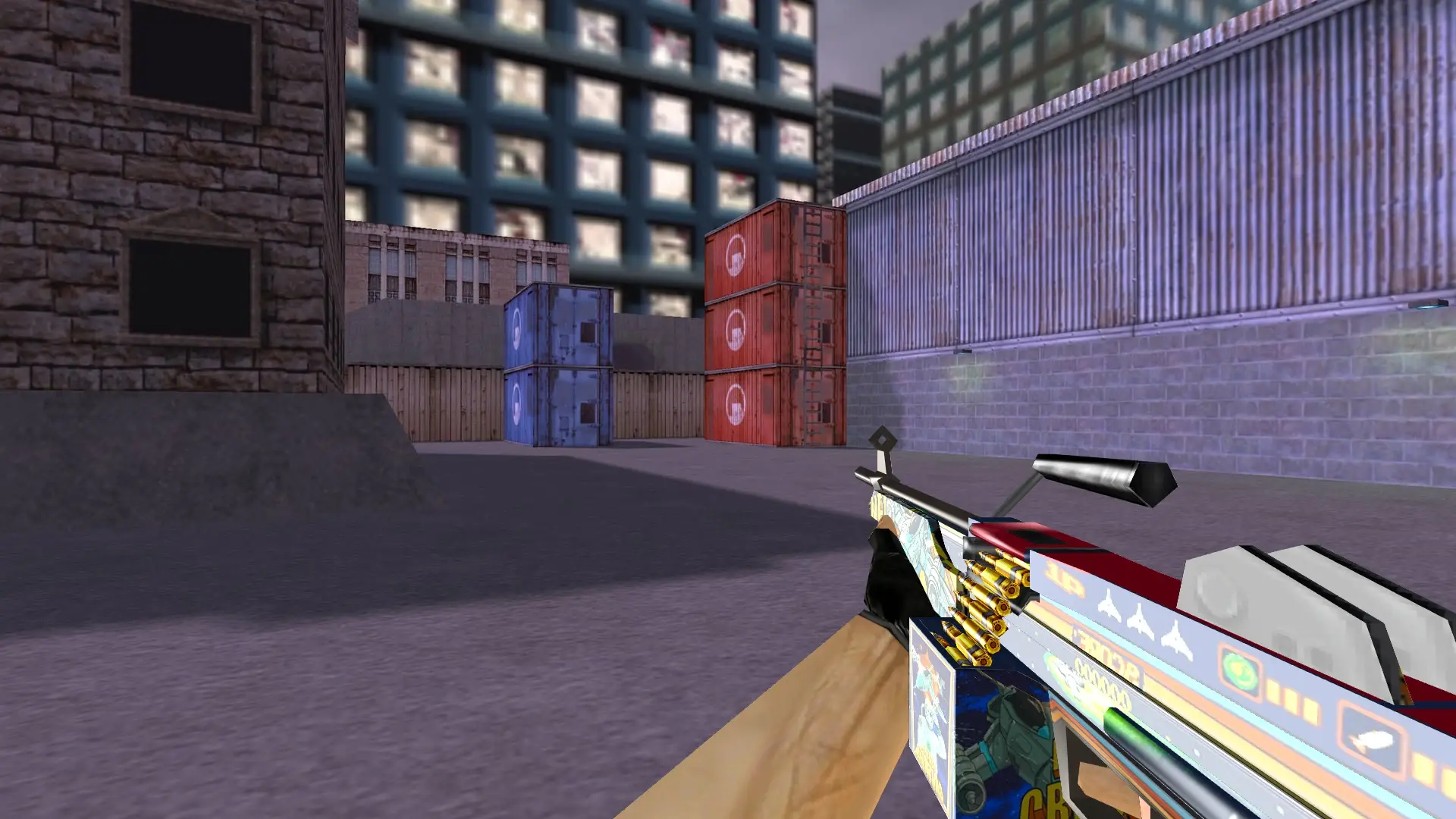 M249 | Nebula Crusader — cs_assault (first person)