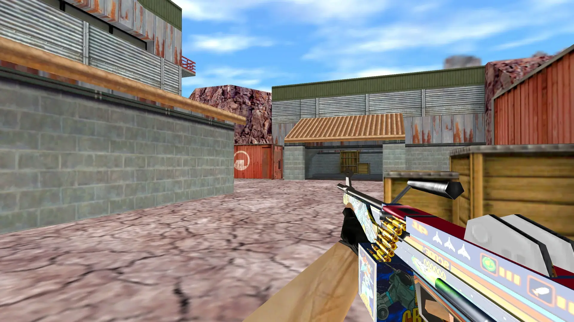 M249 | Nebula Crusader — de_nuke (first person)