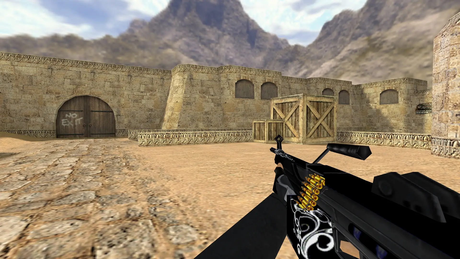 M249 Pattern — de_dust2 (first person)