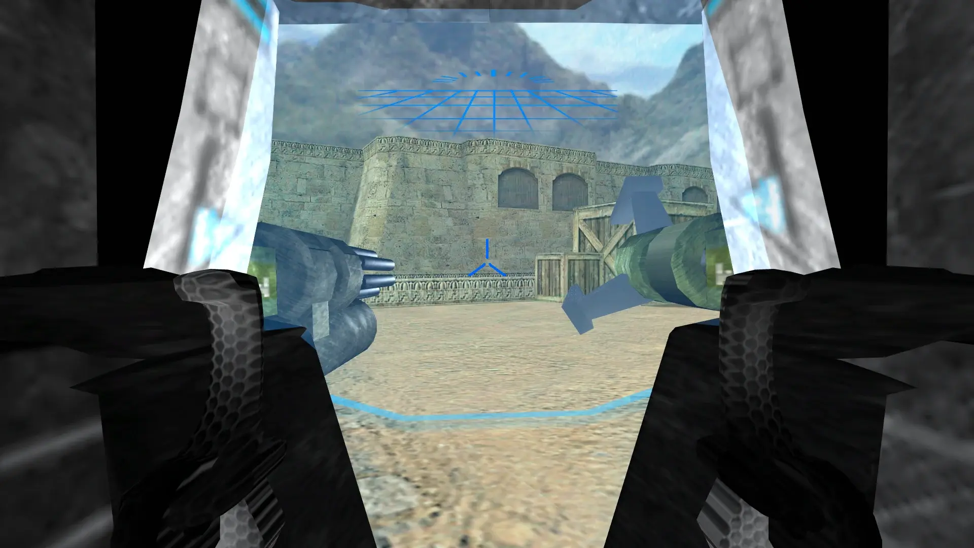 M249 Robot Gun — de_dust2 (first person)