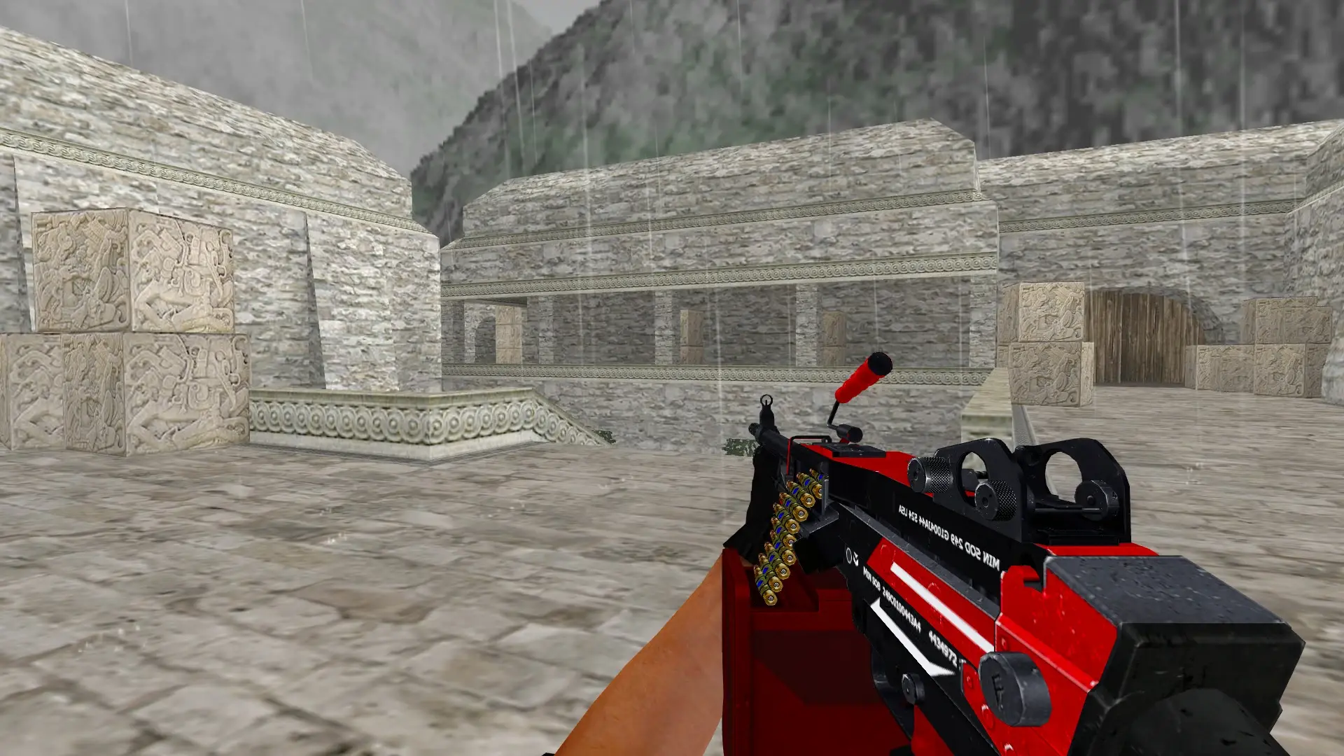 M249 System Lock — de_aztec (first person)