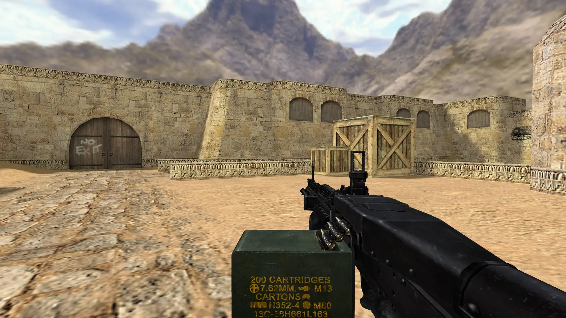 M60 Pig — de_dust2 (first person)