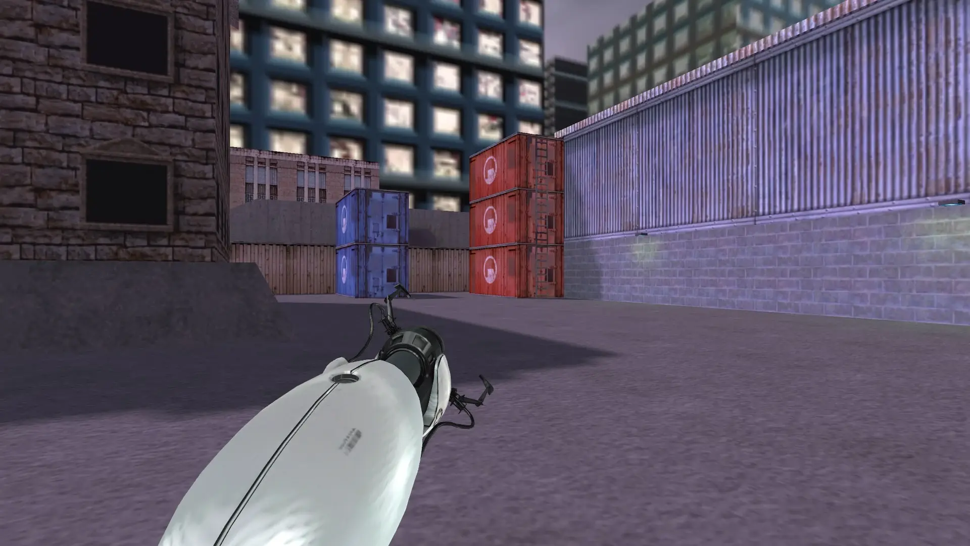 Portal Gun — cs_assault (first person)