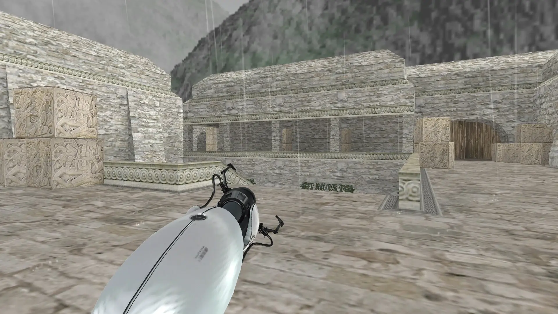 Portal Gun — de_aztec (first person)