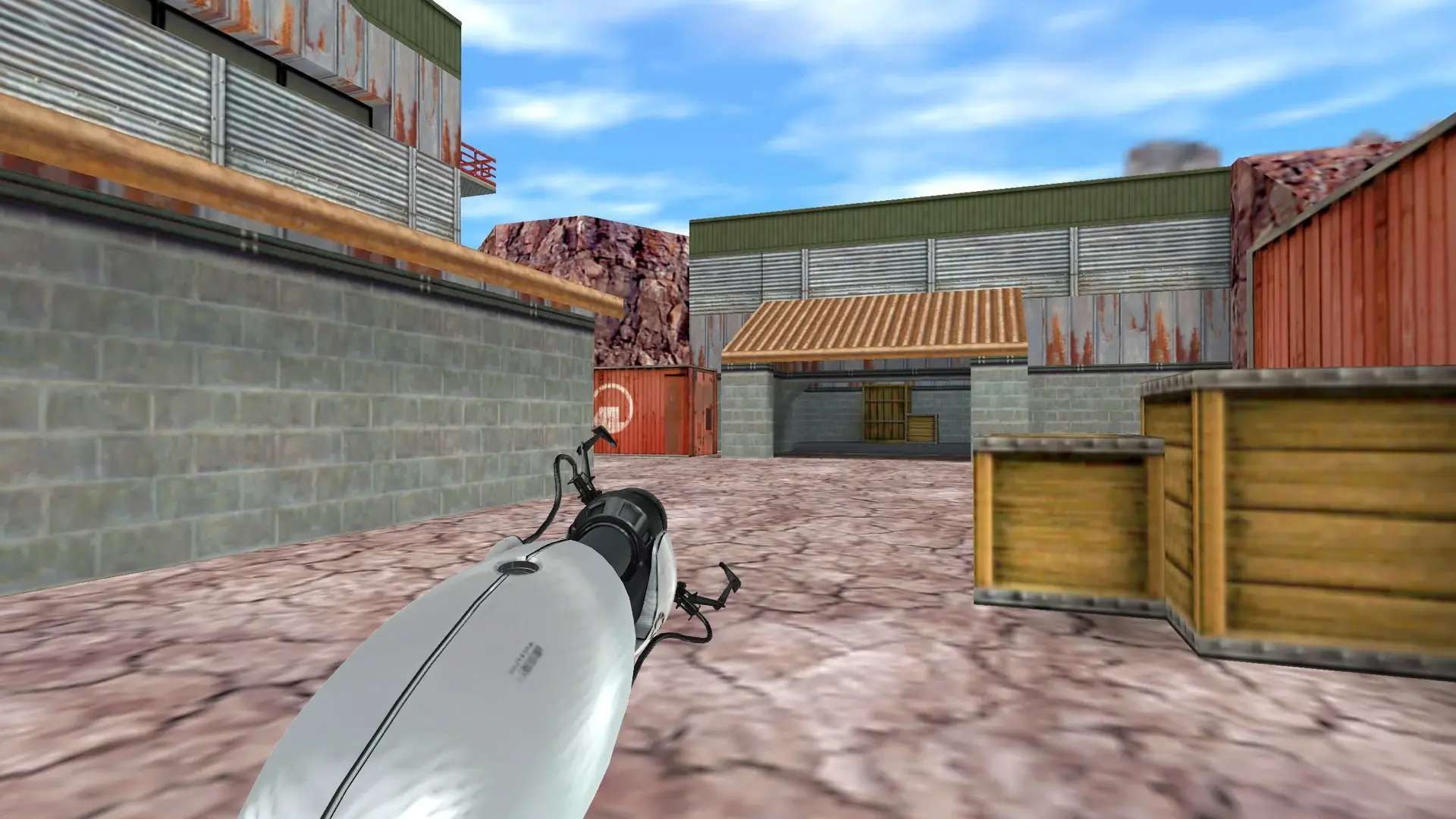 Portal Gun — de_nuke (first person)