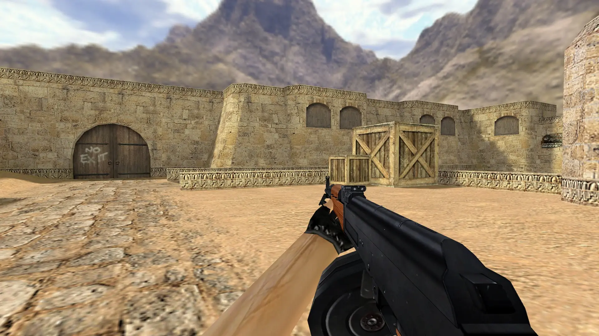 RPK — de_dust2 (first person)