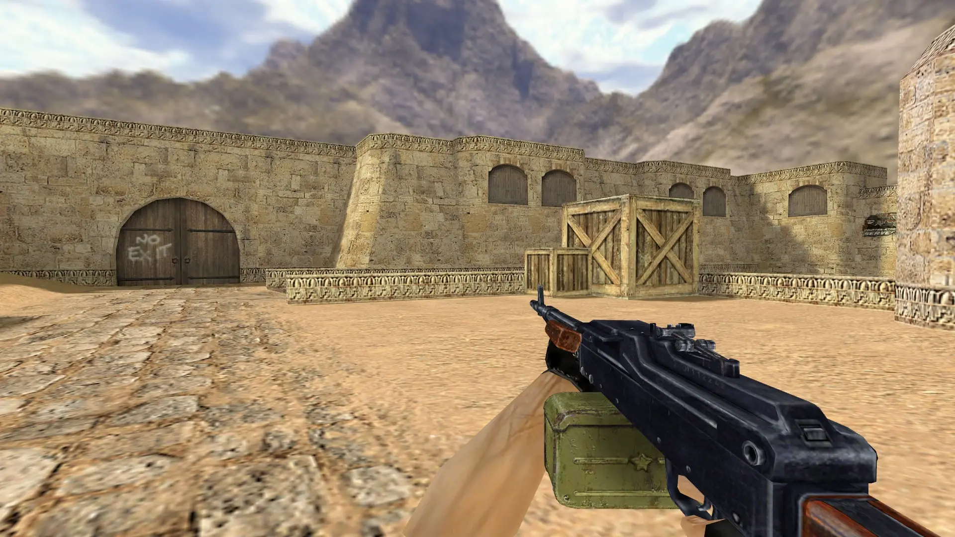 Stalker PKM — de_dust2 (first person)
