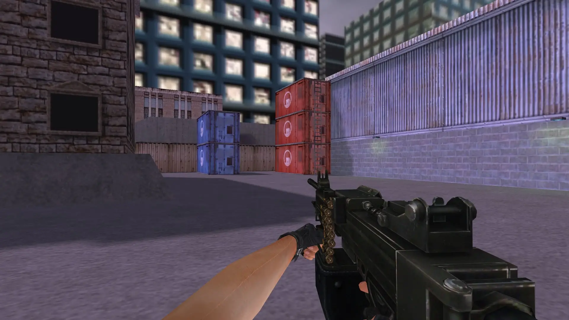 Negev — cs_assault (first person)