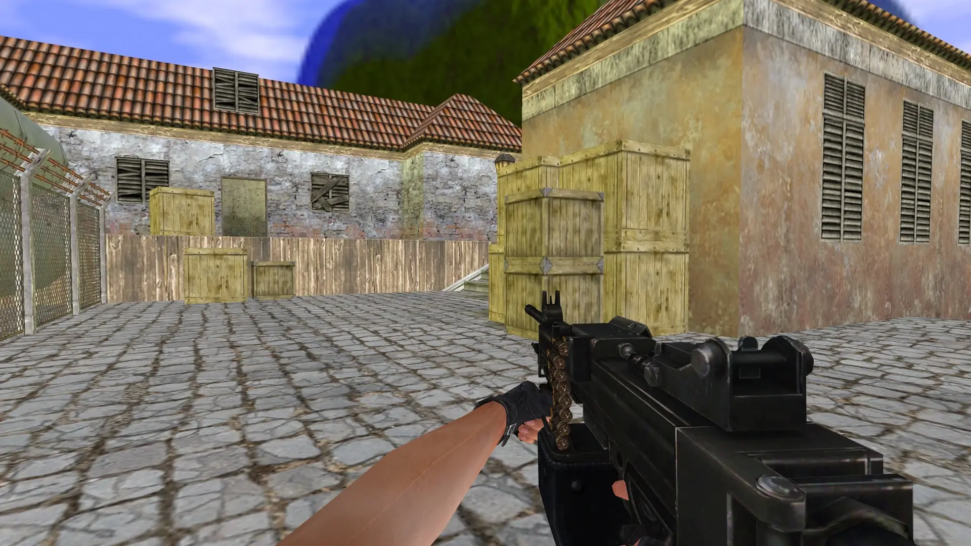 Negev — de_inferno (first person)