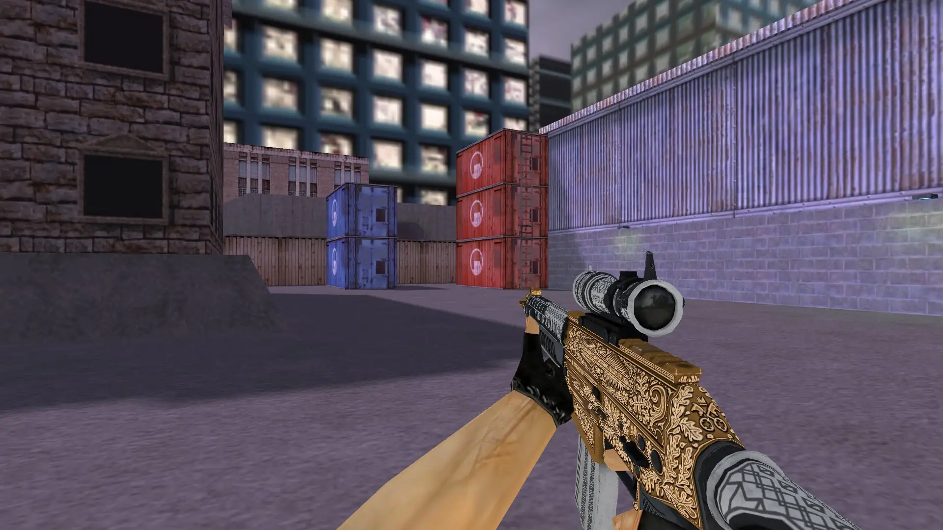 SG 553 Guardsman — cs_assault (first person)