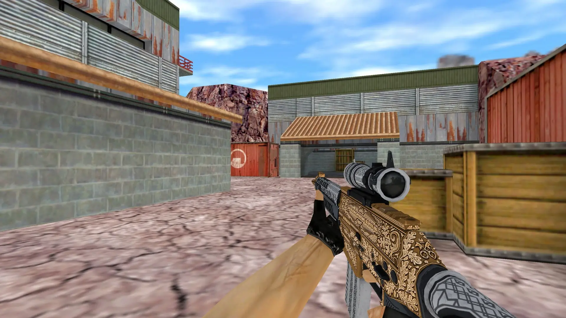 SG 553 Guardsman — de_nuke (first person)
