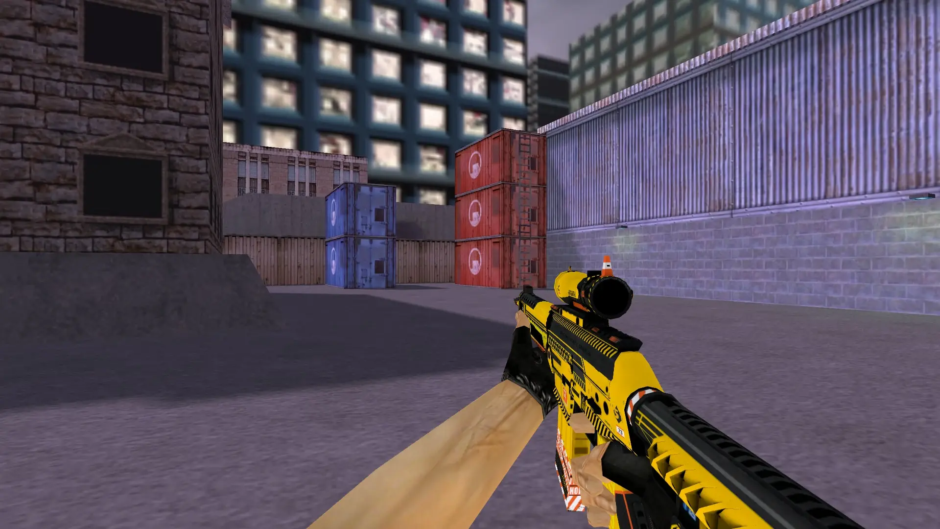 SG 553 | Hazard Pay — cs_assault (first person)