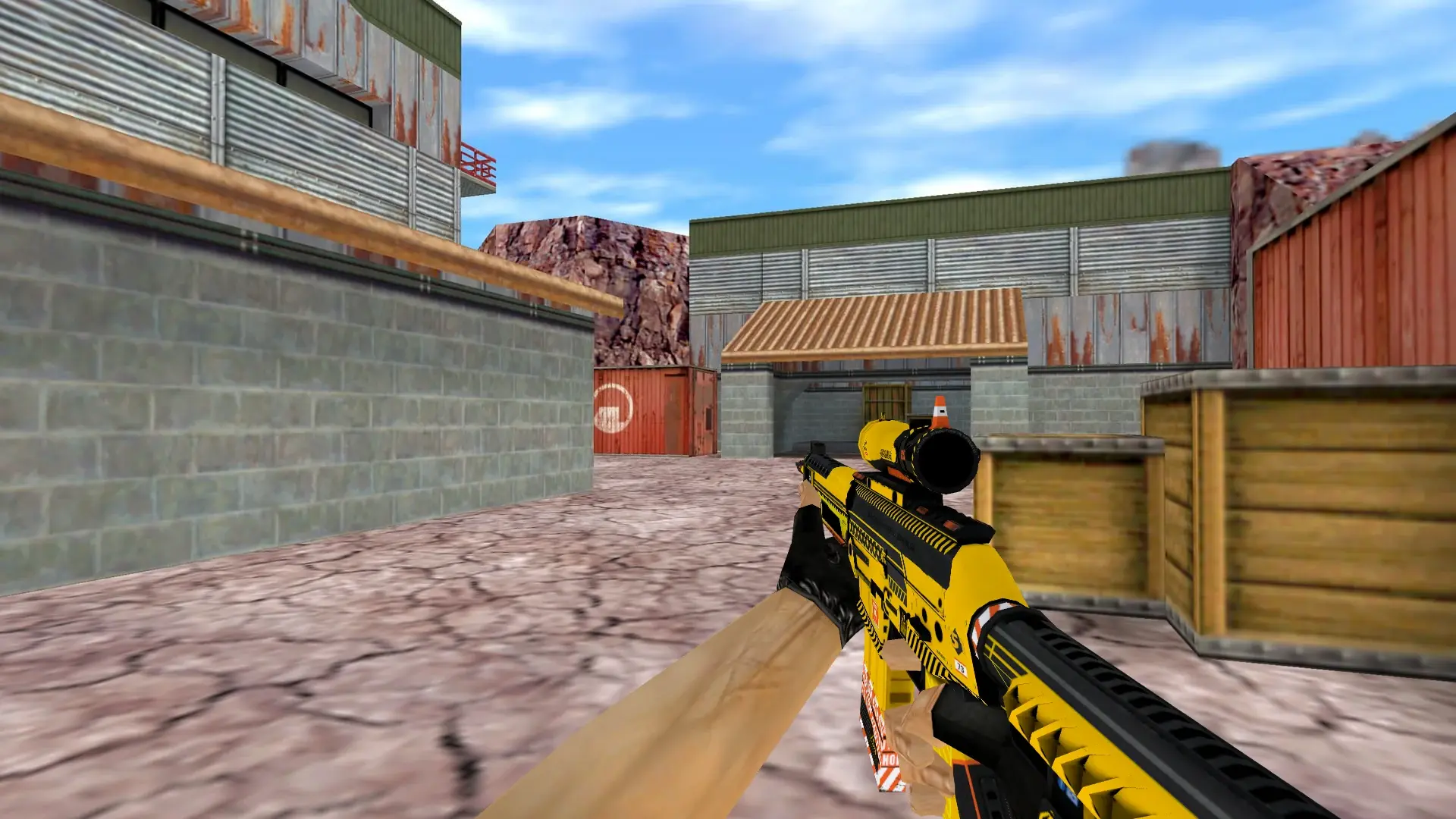 SG 553 | Hazard Pay — de_nuke (first person)