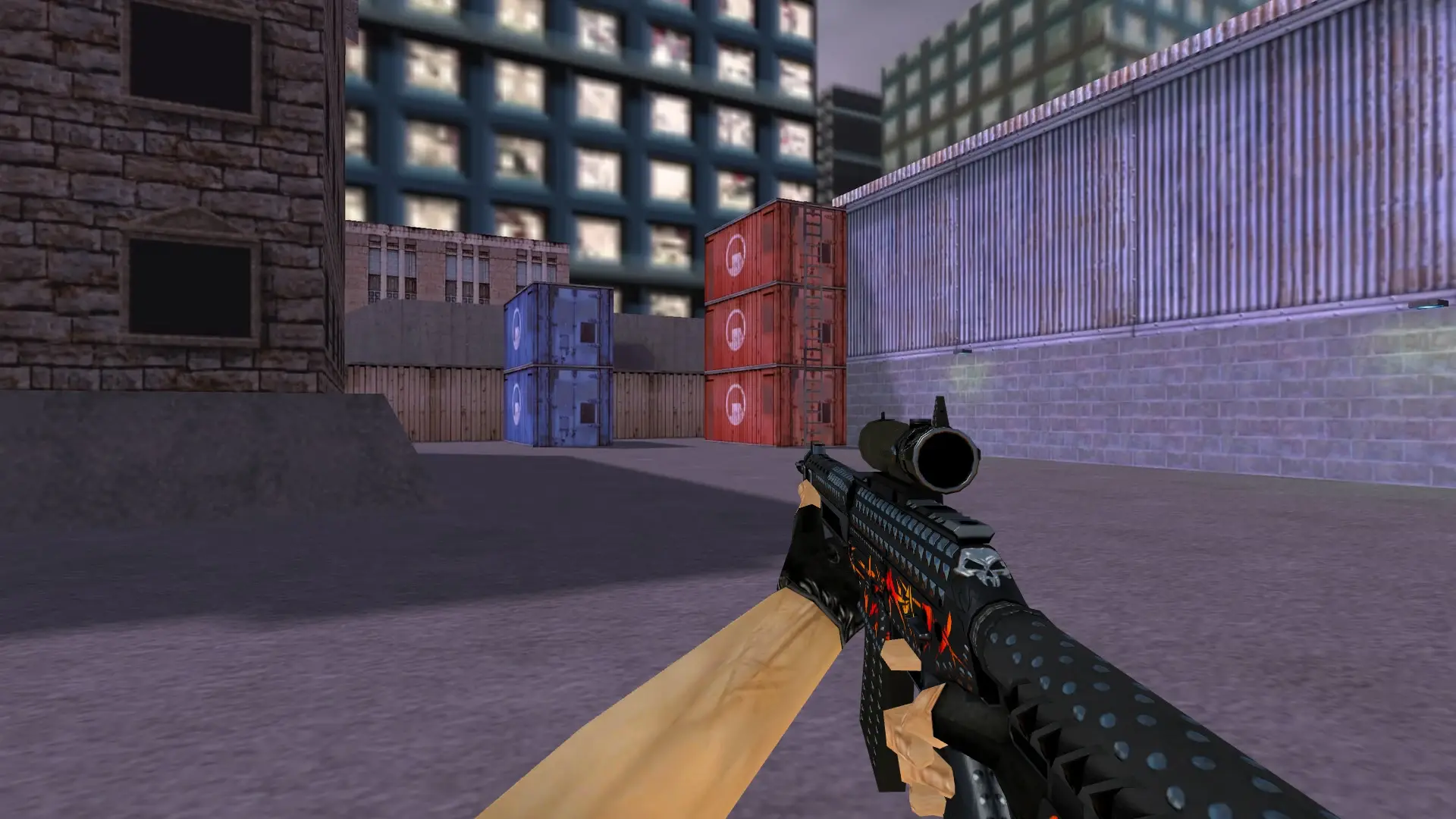 SG 553 | Heavy Metal — cs_assault (first person)