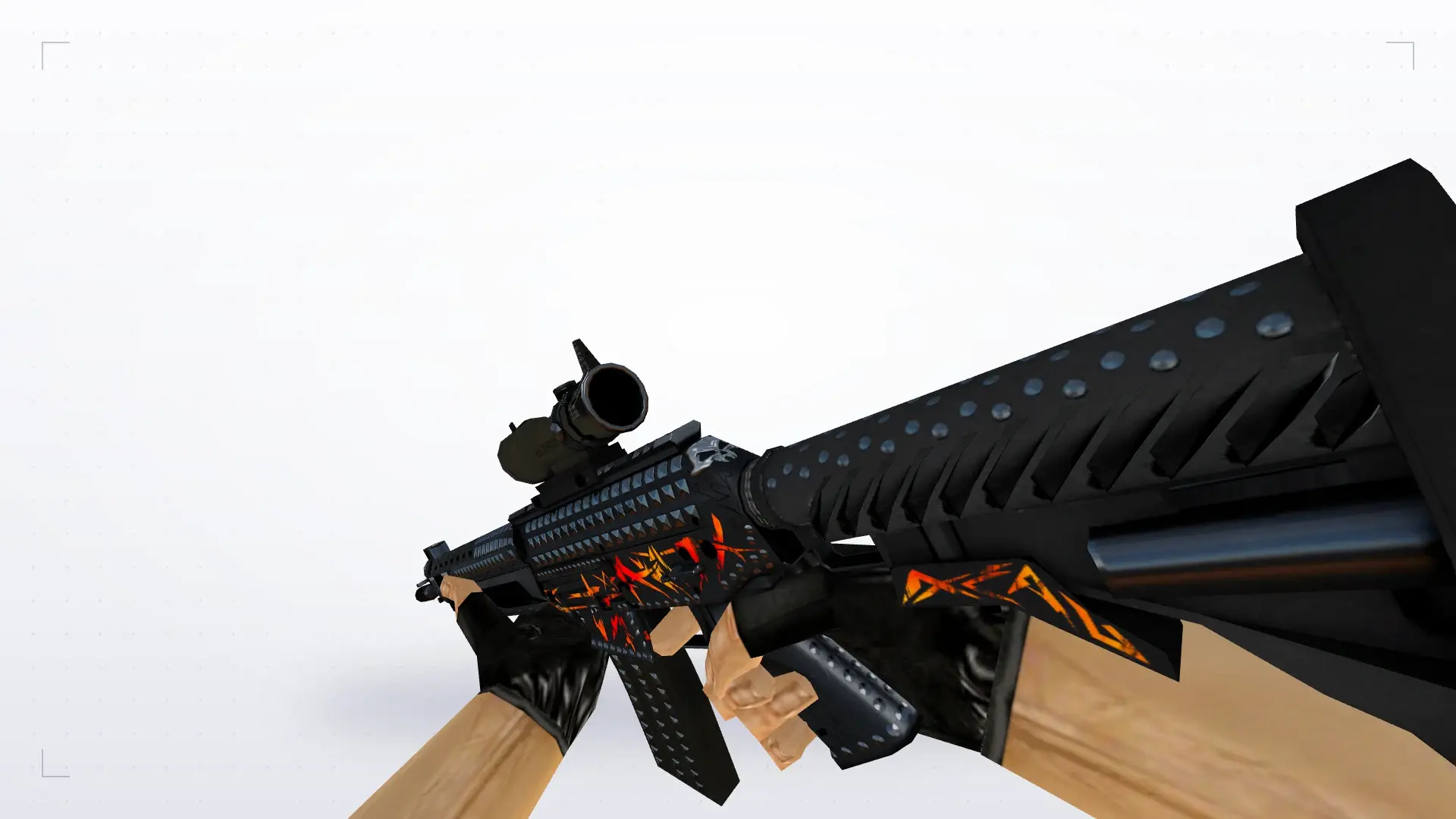 SG 553 | Heavy Metal — first person