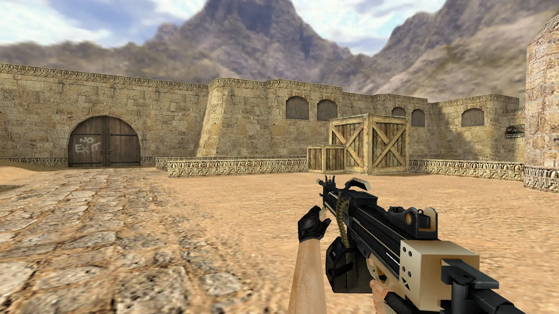 Negev | Desert-Strike — de_dust2 (first person)