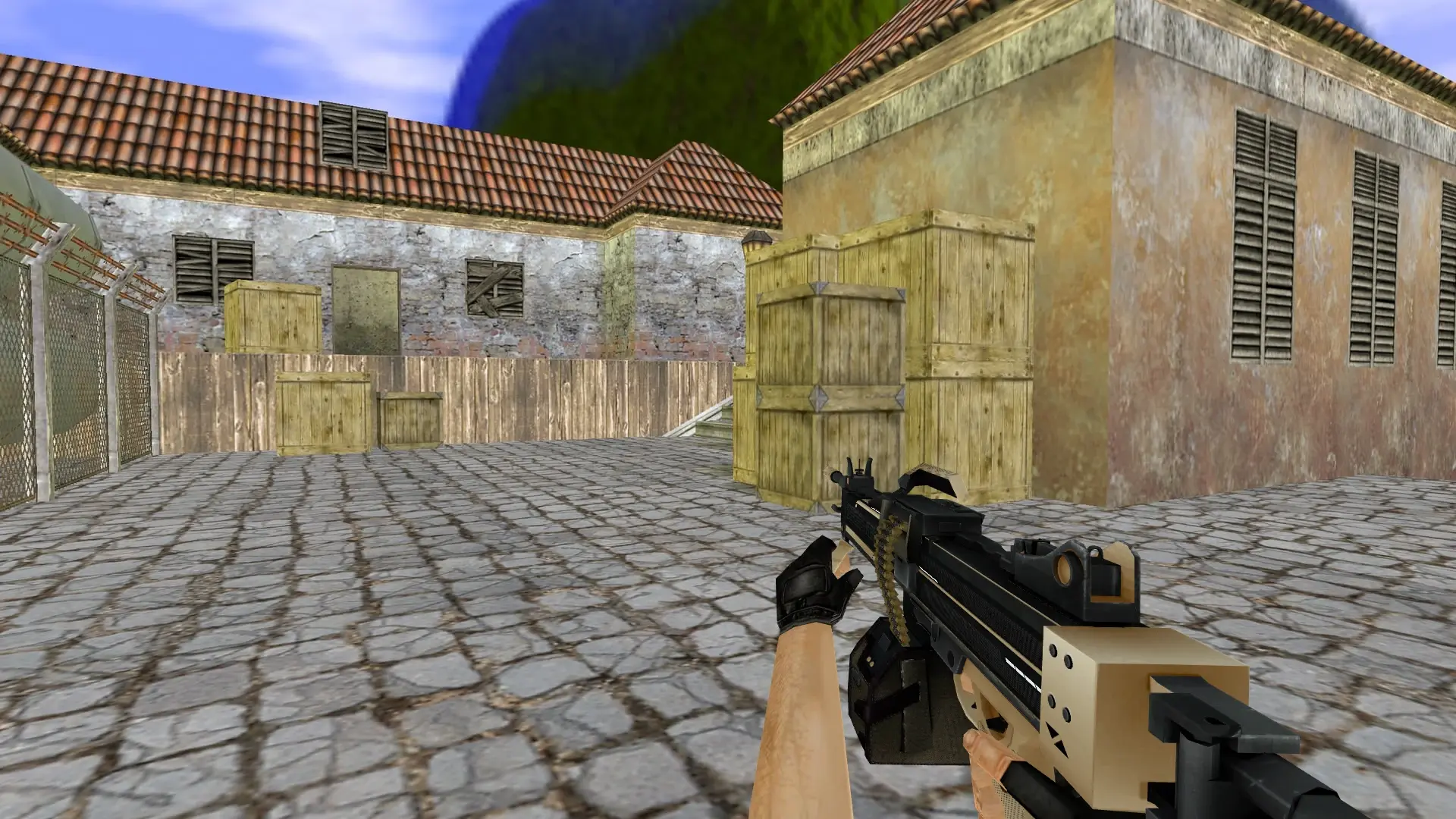 Negev | Desert-Strike — de_inferno (first person)