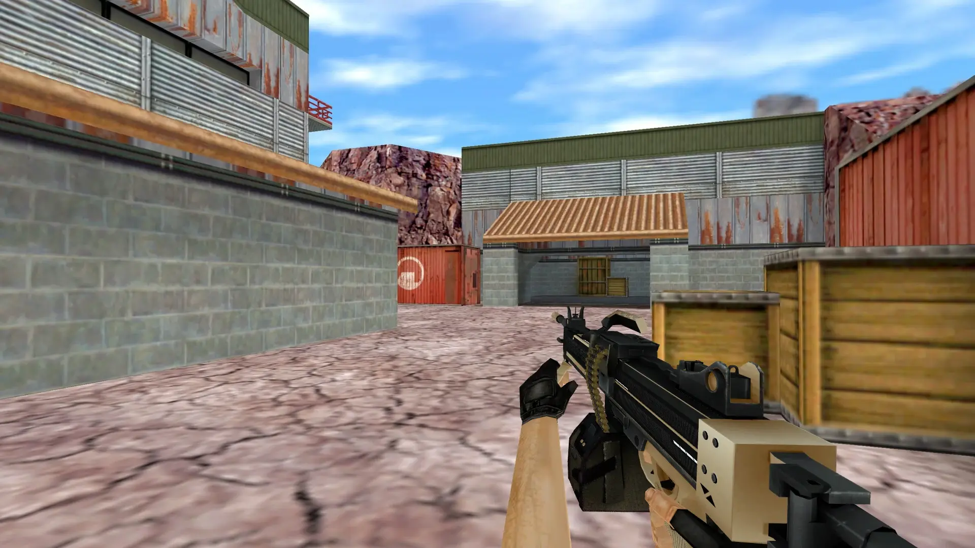 Negev | Desert-Strike — de_nuke (first person)