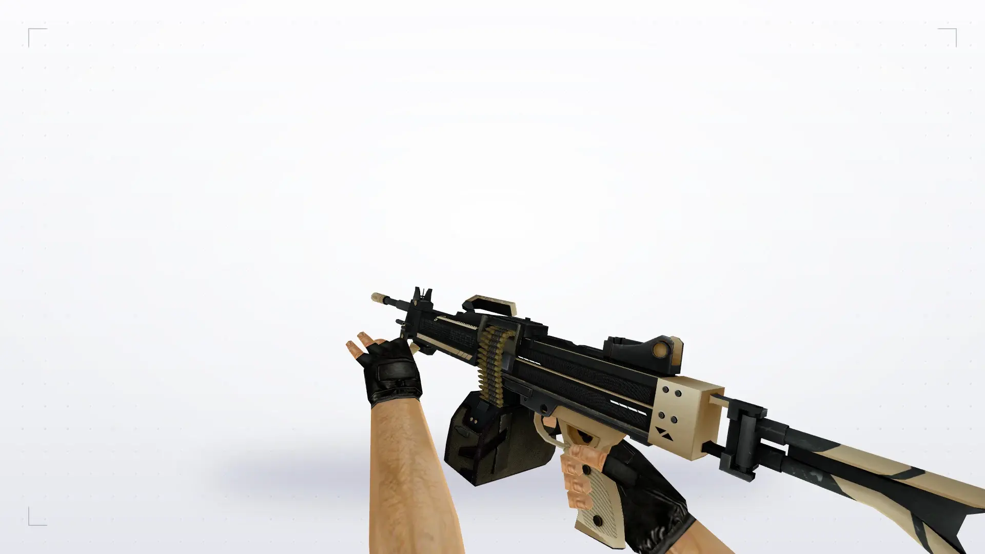 Negev | Desert-Strike — first person