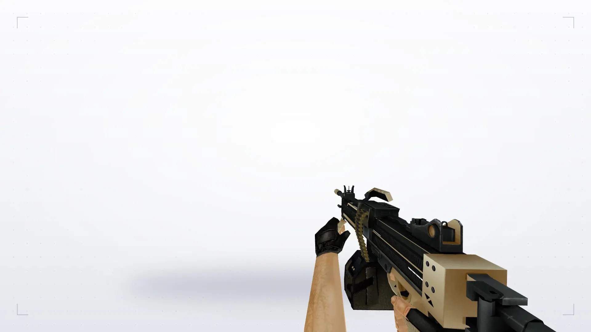 Negev | Desert-Strike — first person