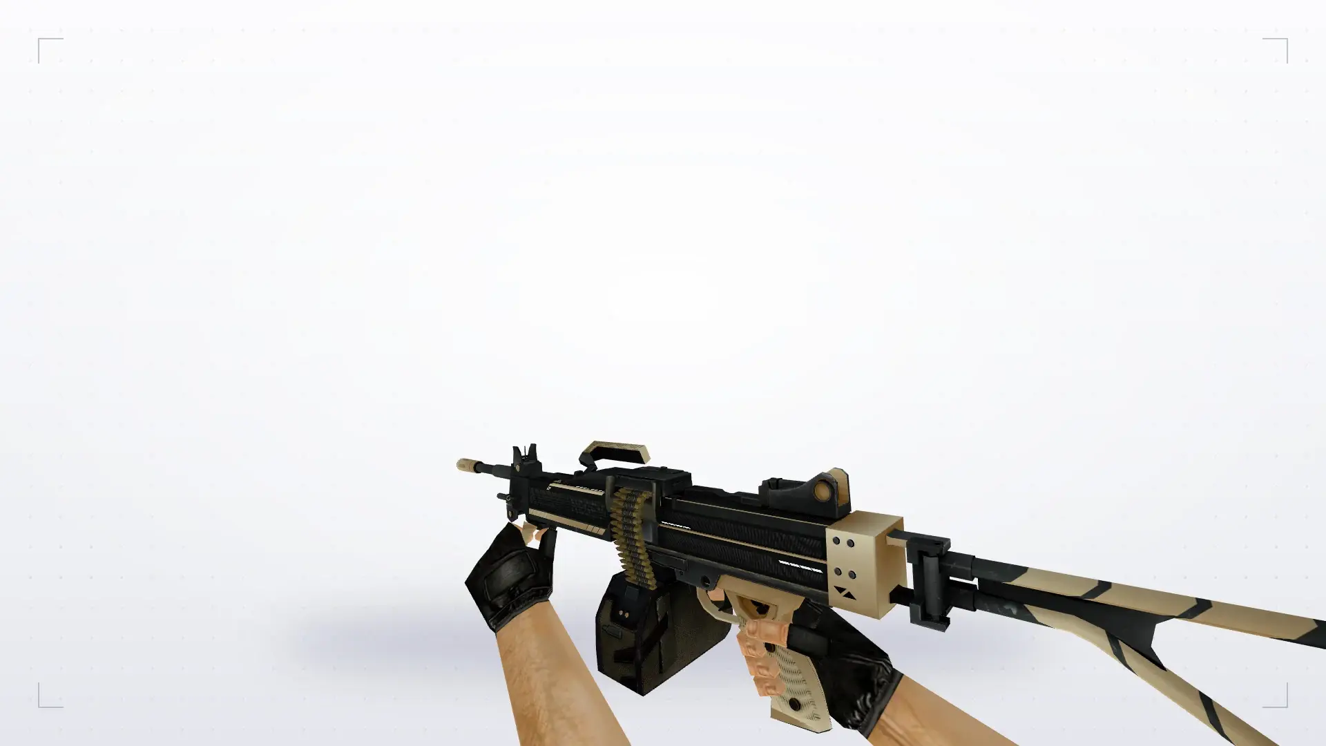 Negev | Desert-Strike — first person