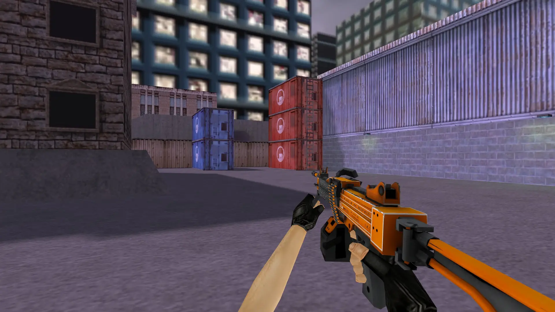 Negev | dev_texture — cs_assault (first person)