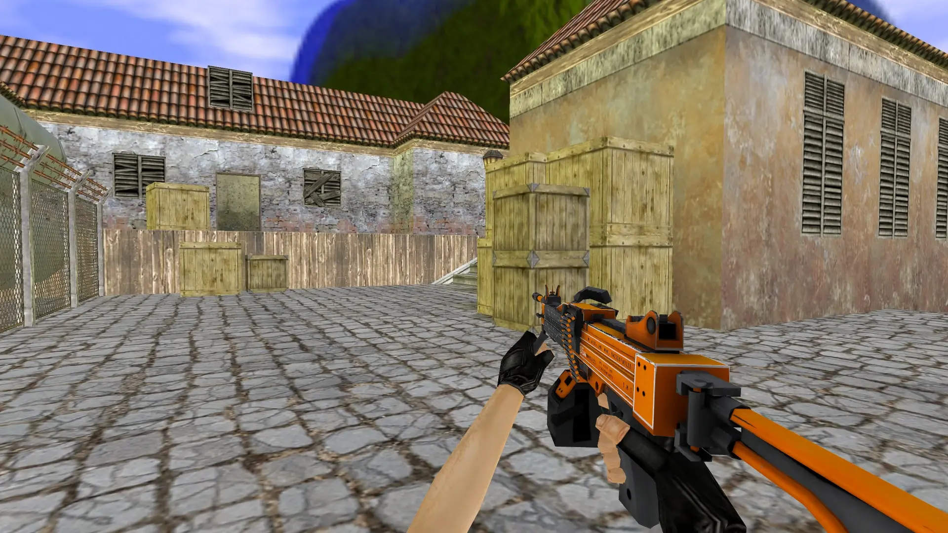 Negev | dev_texture — de_inferno (first person)