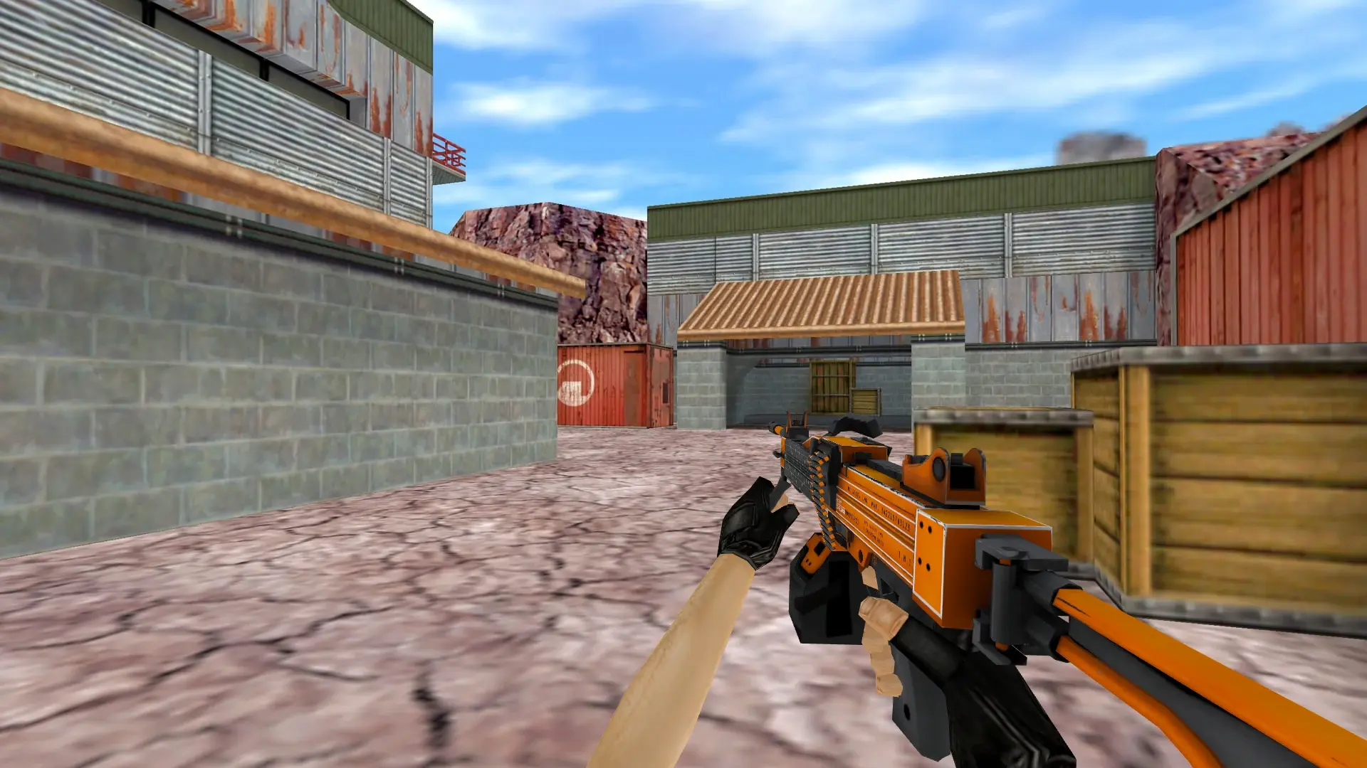 Negev | dev_texture — de_nuke (first person)