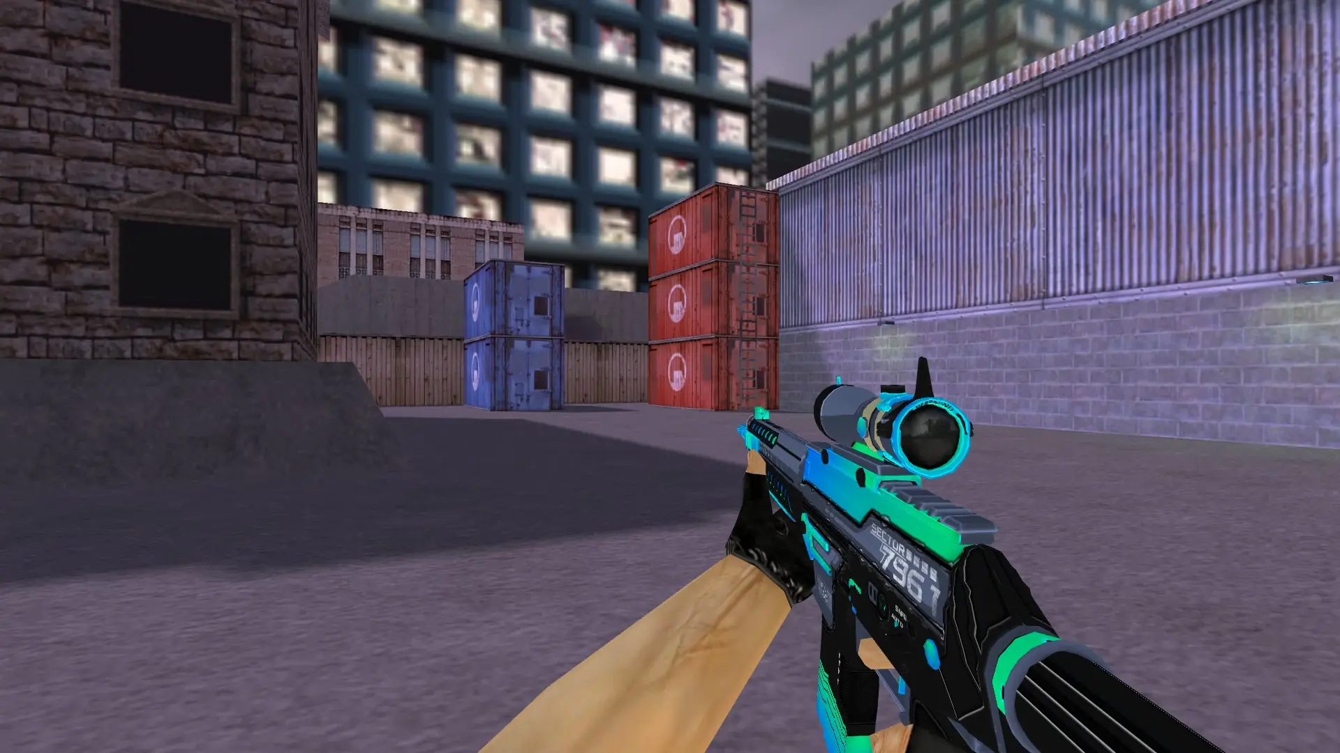 SG 553 Infinity — cs_assault (first person)