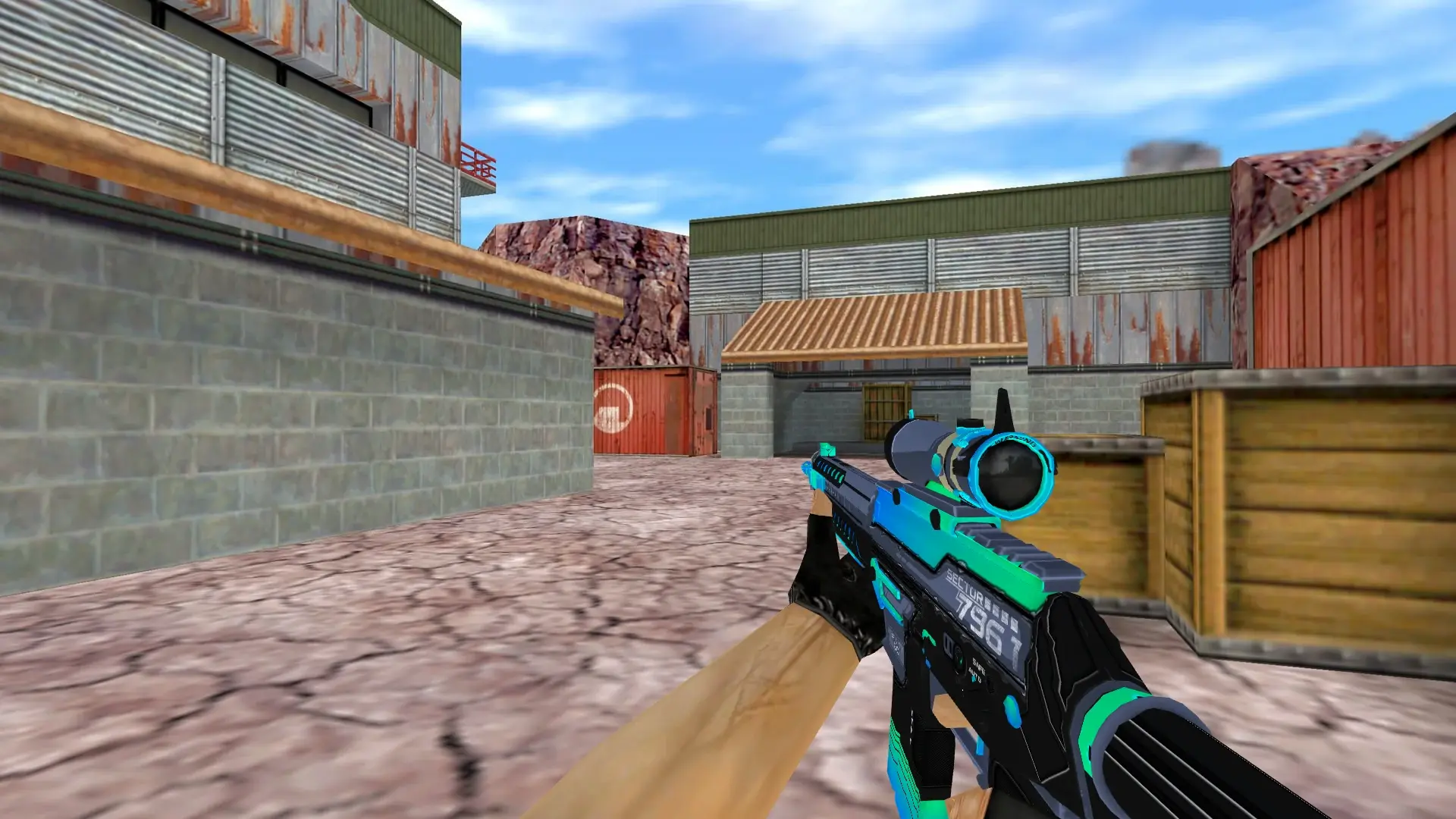 SG 553 Infinity — de_nuke (first person)
