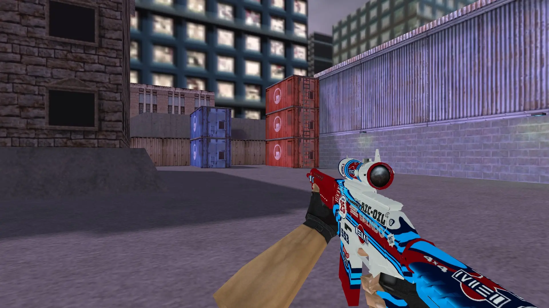 SG 553 | Integrale — cs_assault (first person)