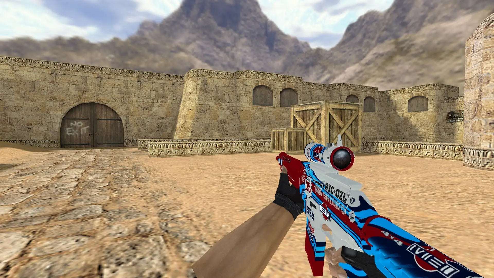 SG 553 | Integrale — de_dust2 (first person)