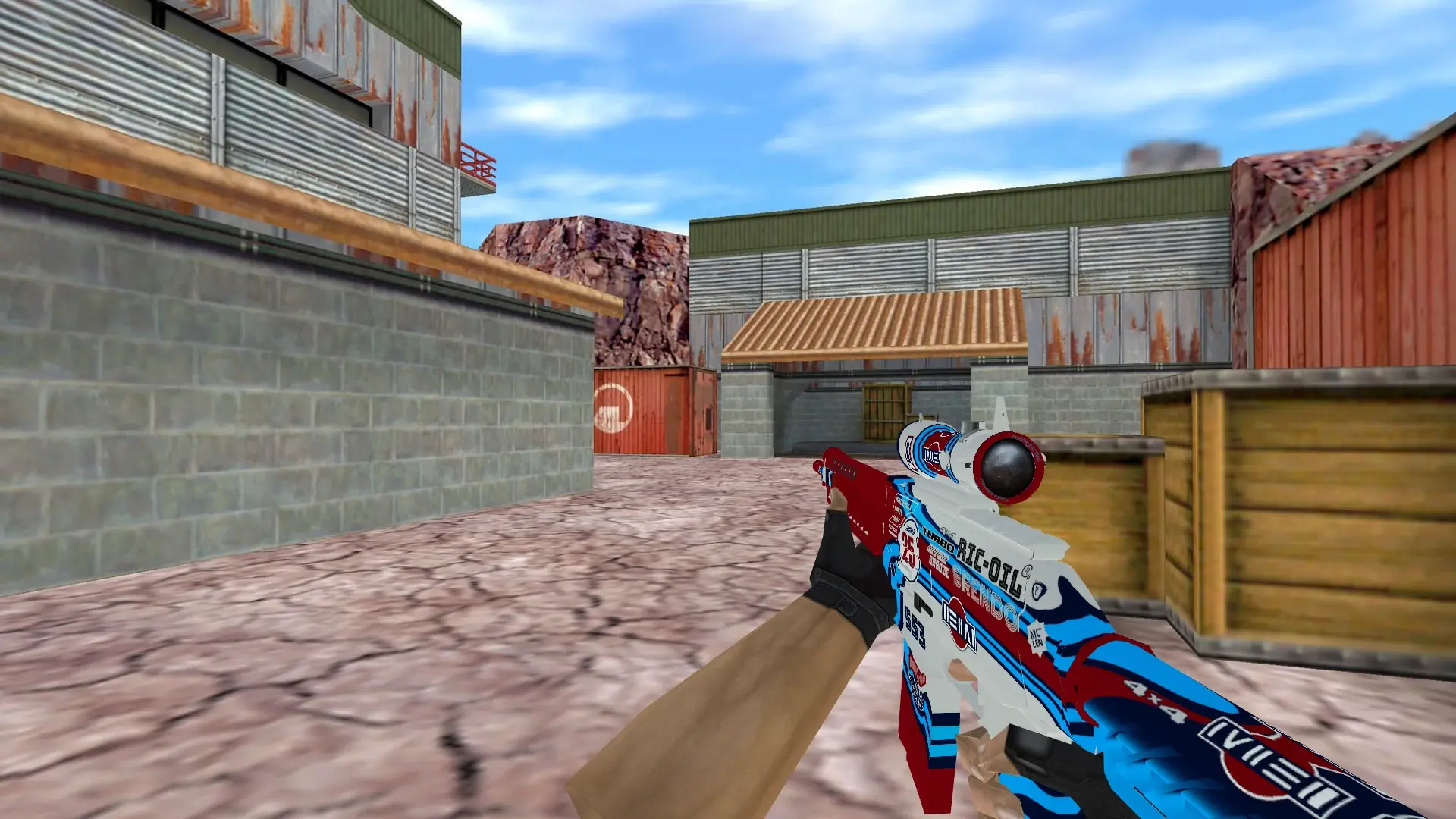SG 553 | Integrale — de_nuke (first person)
