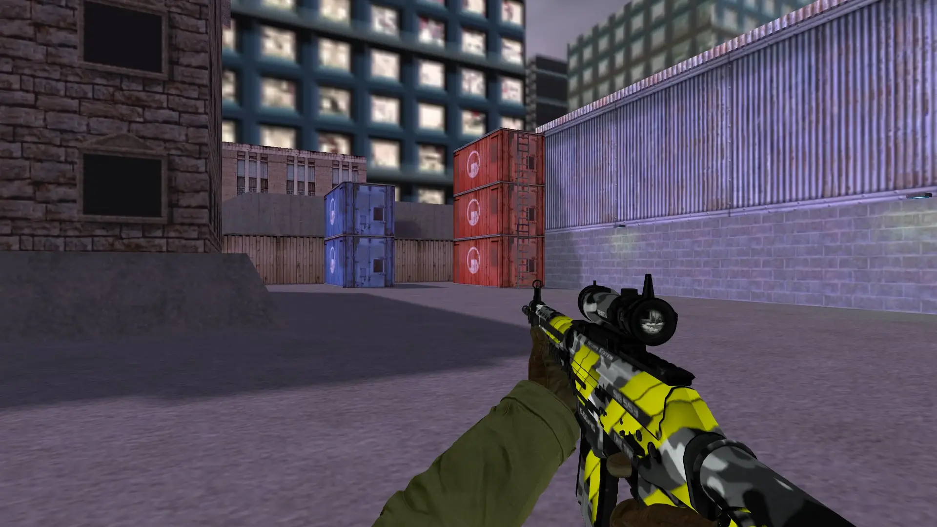 SG 553 Neural — cs_assault (first person)