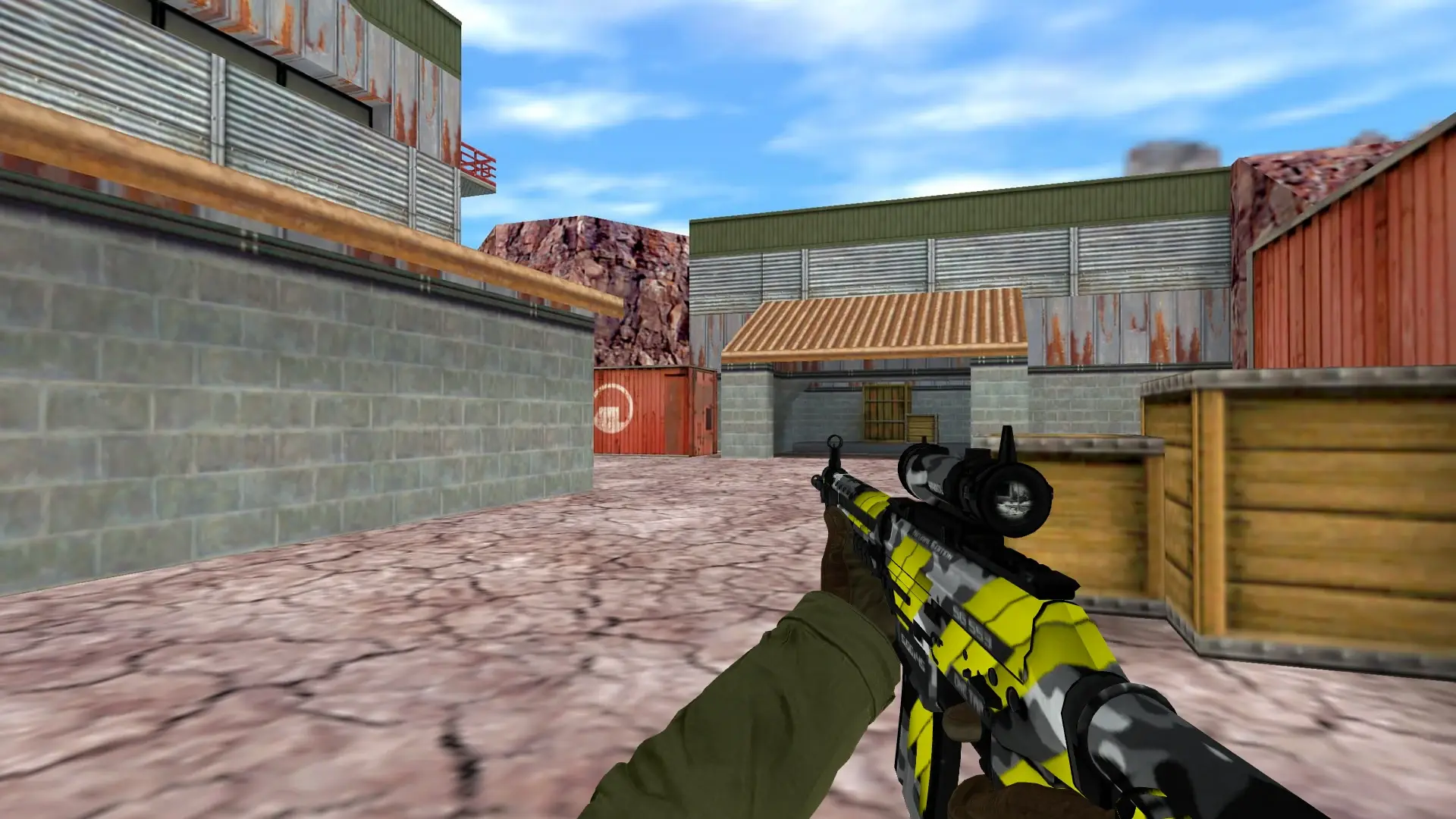 SG 553 Neural — de_nuke (first person)