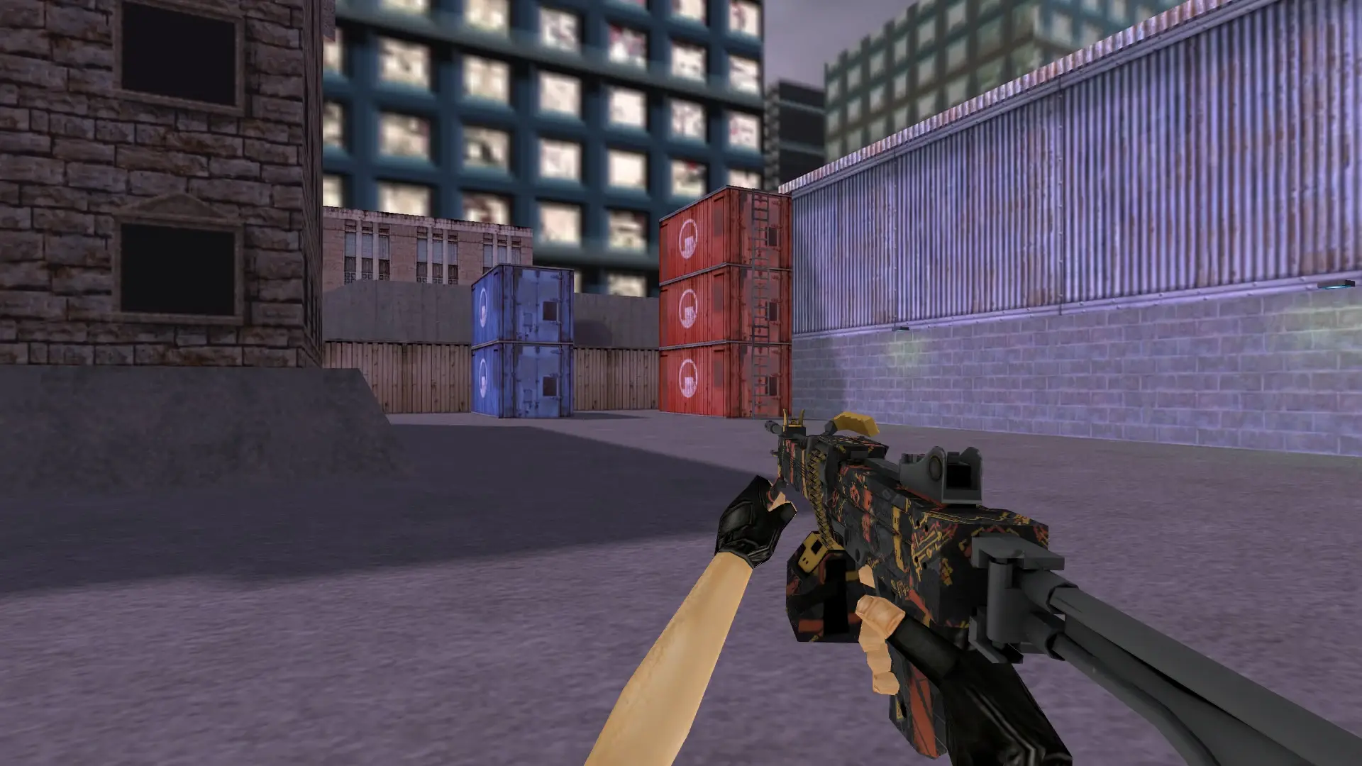 Negev | Infrastructure — cs_assault (first person)