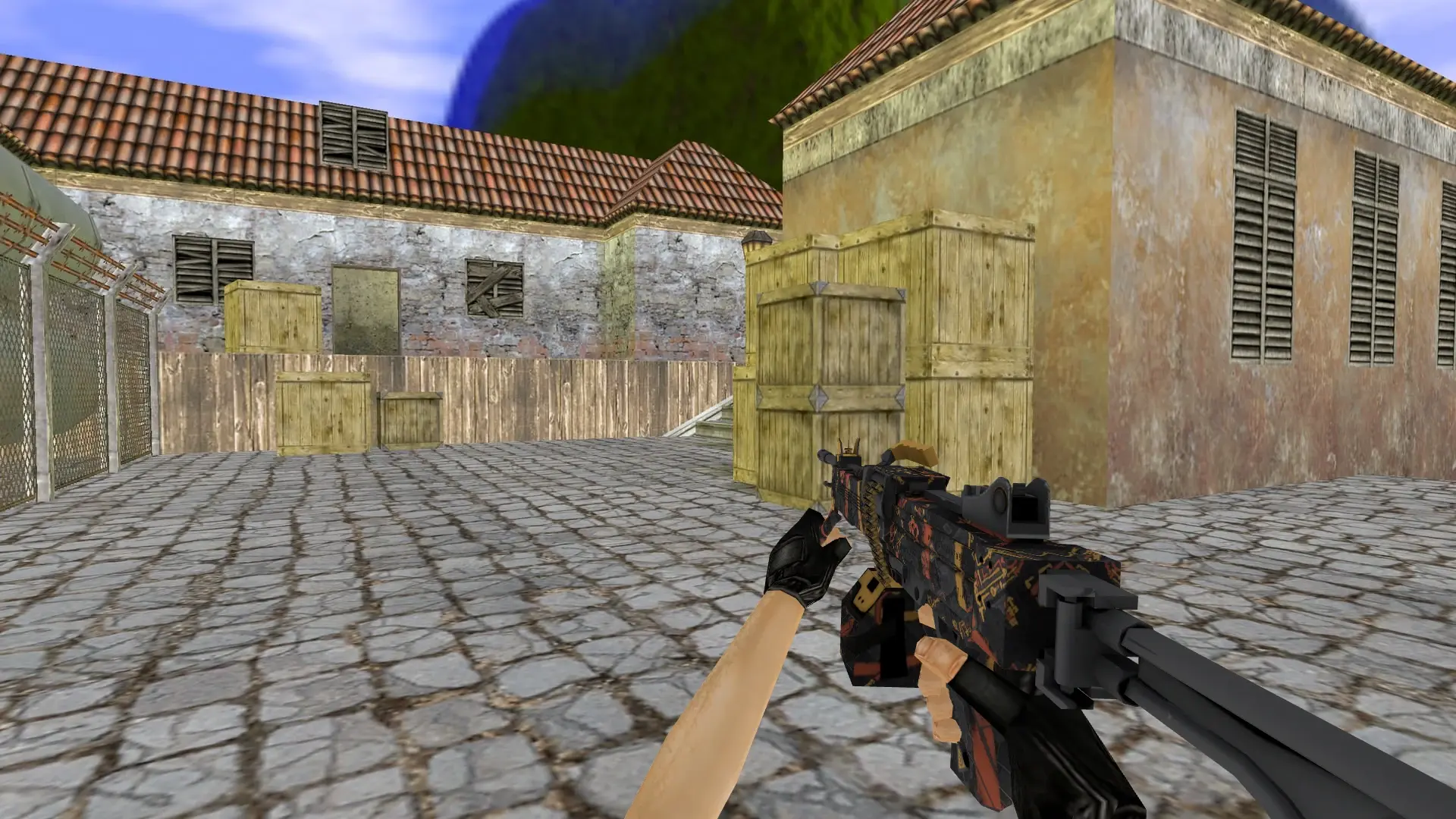 Negev | Infrastructure — de_inferno (first person)