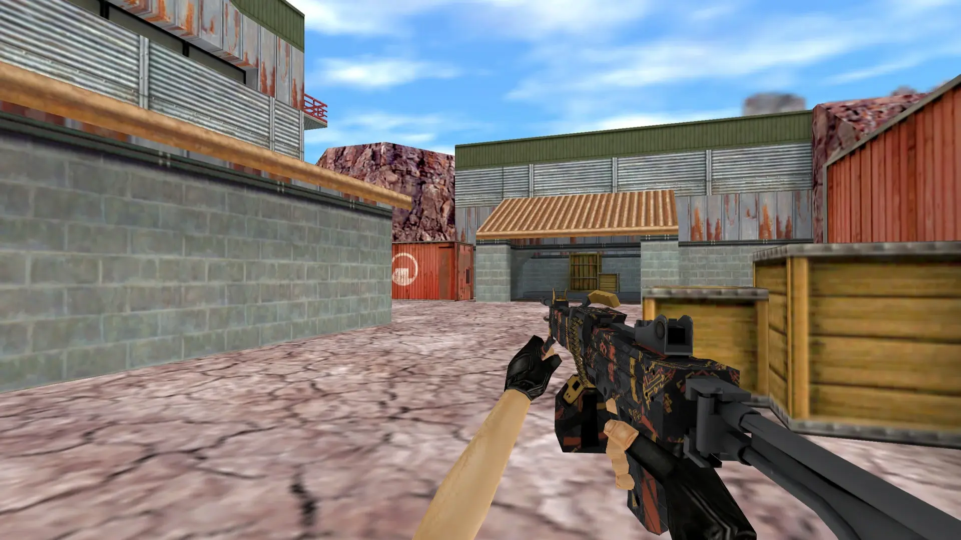 Negev | Infrastructure — de_nuke (first person)