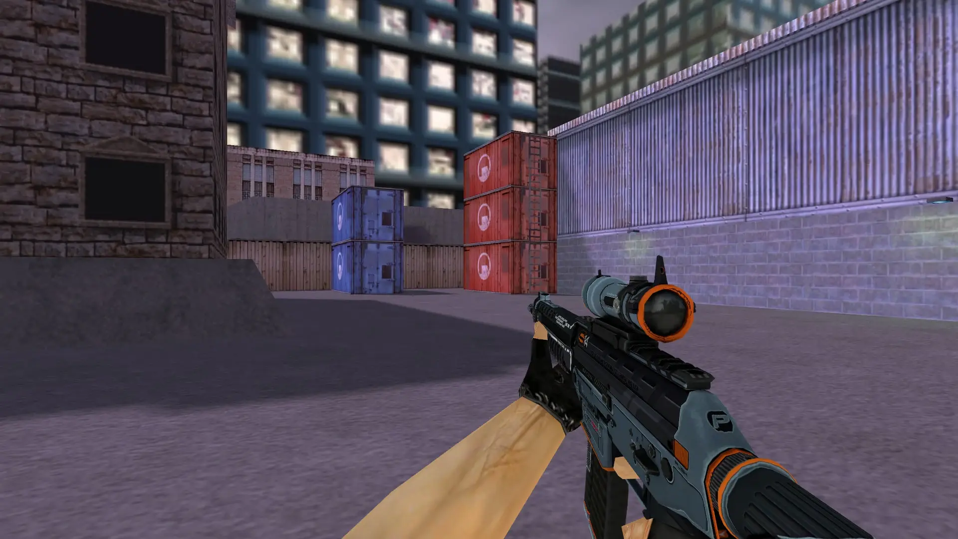 SG 553 Phantom — cs_assault (first person)