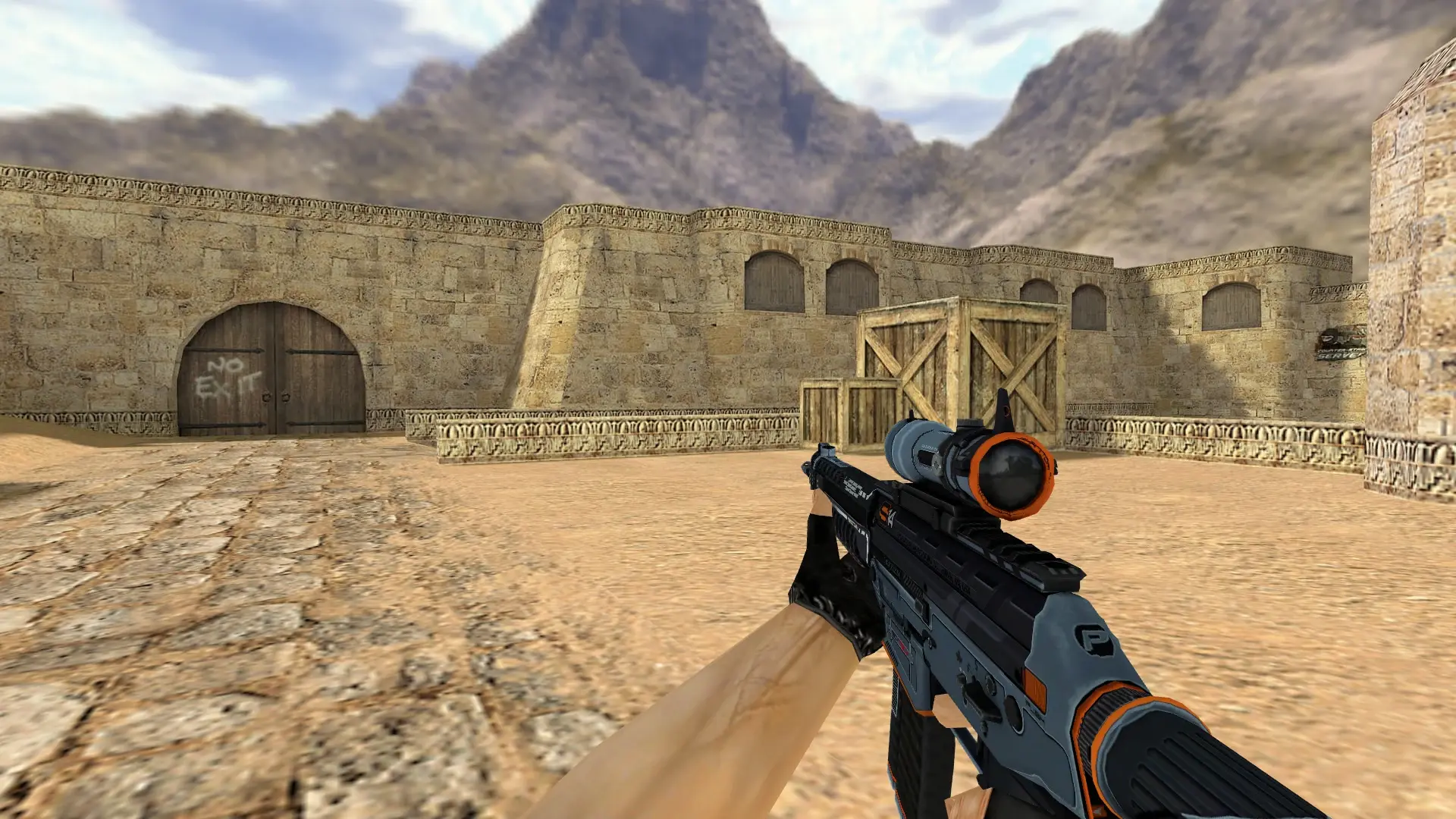 SG 553 Phantom — de_dust2 (first person)