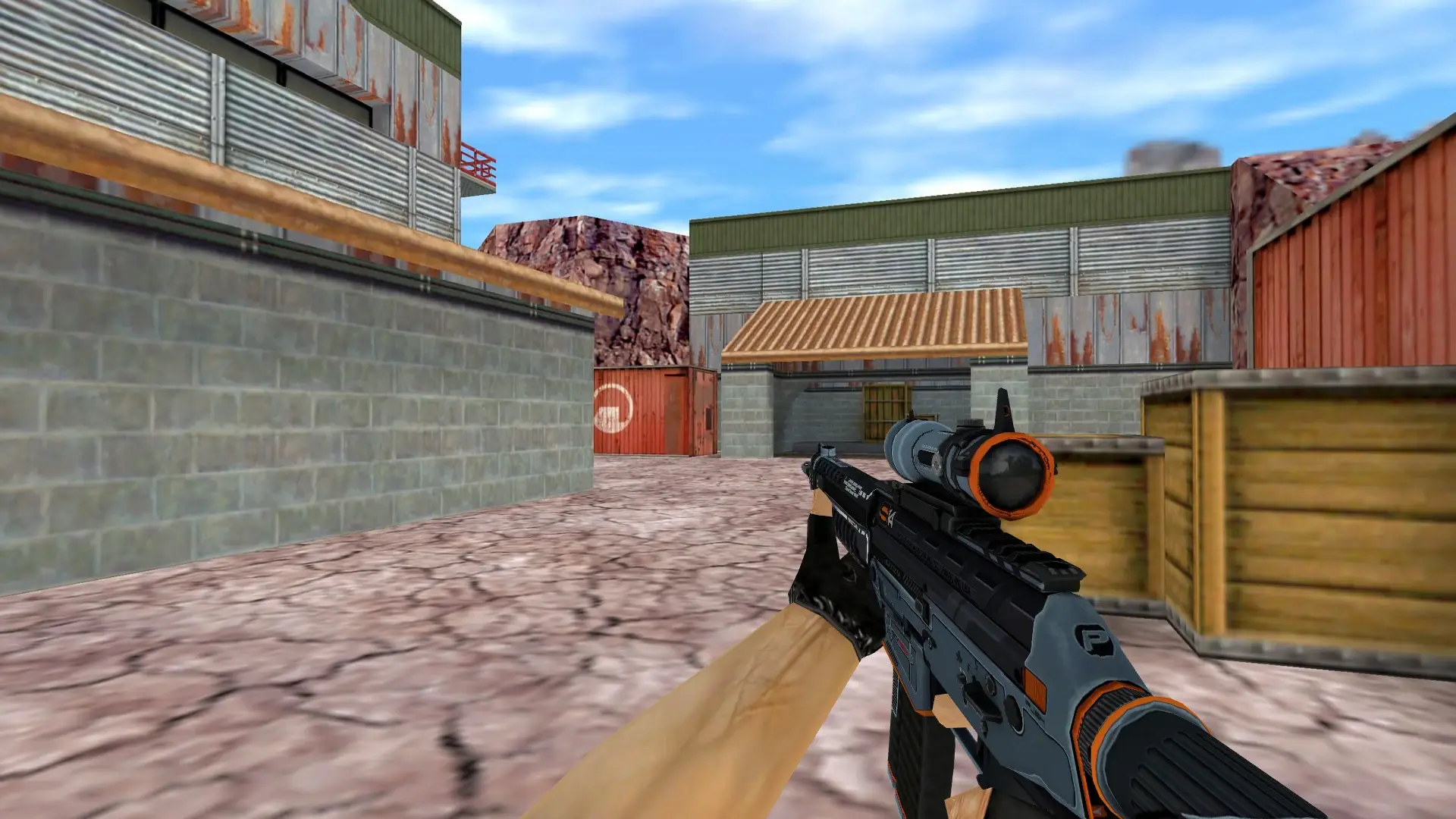 SG 553 Phantom — de_nuke (first person)