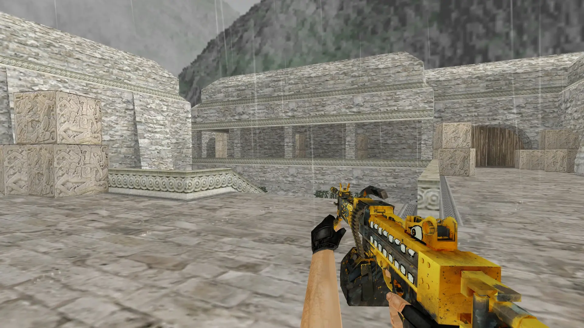 Negev | Loudmouth — de_aztec (first person)