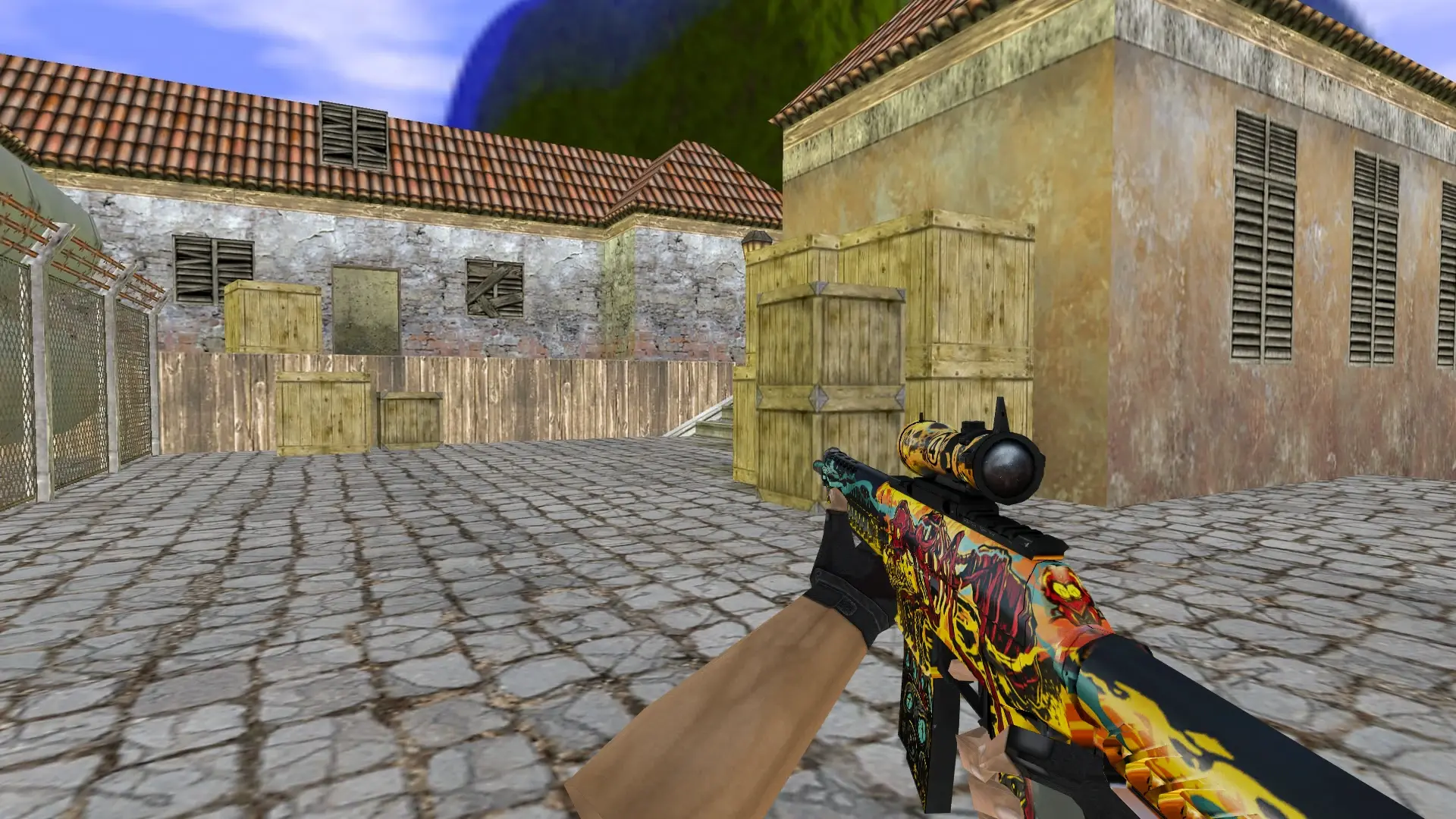 SG 553 Reactor — de_inferno (first person)
