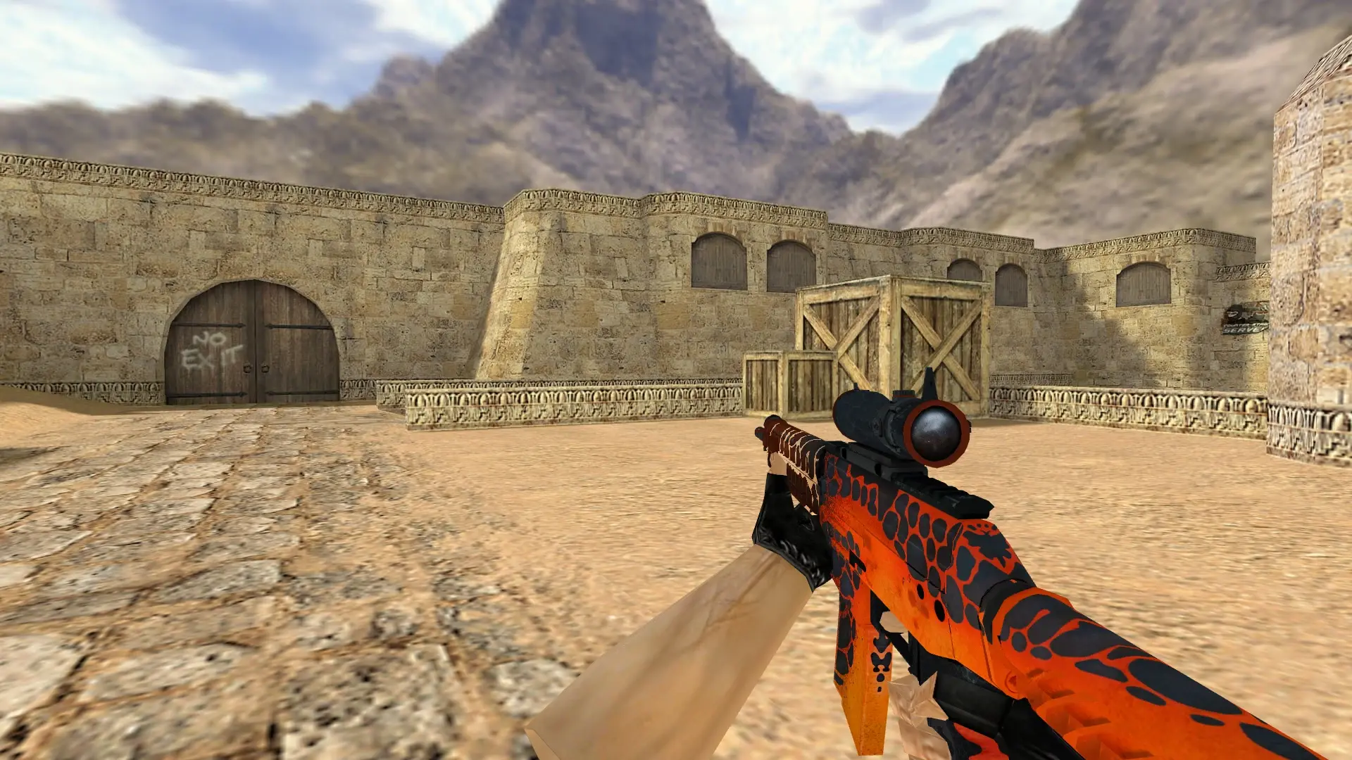 SG 553 Tiger Moth — de_dust2 (first person)